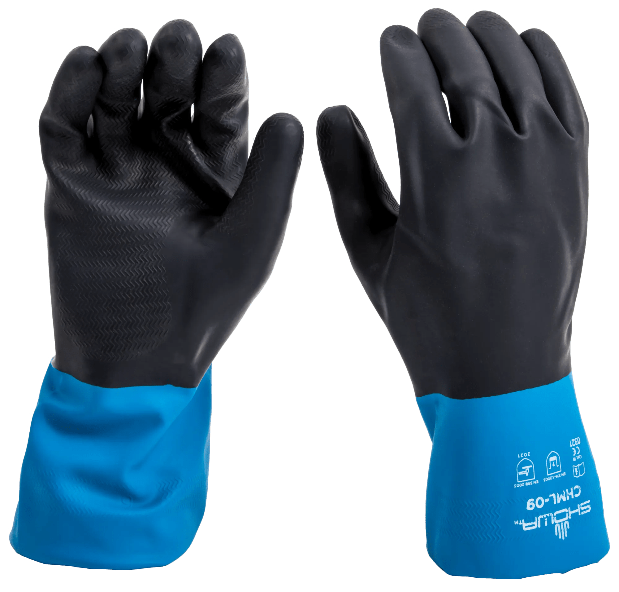 Neoprene-Over-Latex Chemical Resistant Gloves