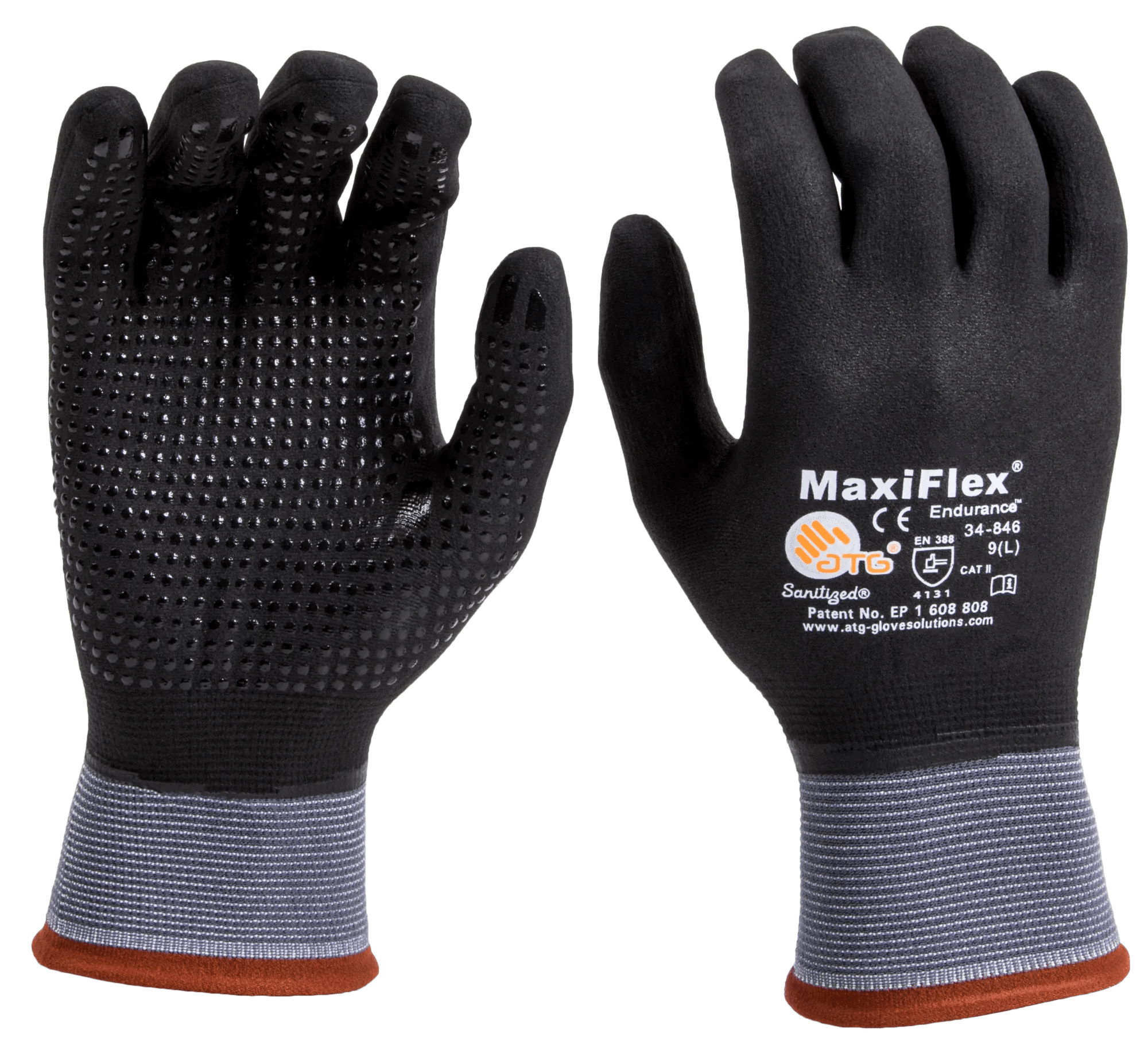 G-Tek® MaxiFlex® Endurance Fully Coated Gloves - Large - 1 Pair