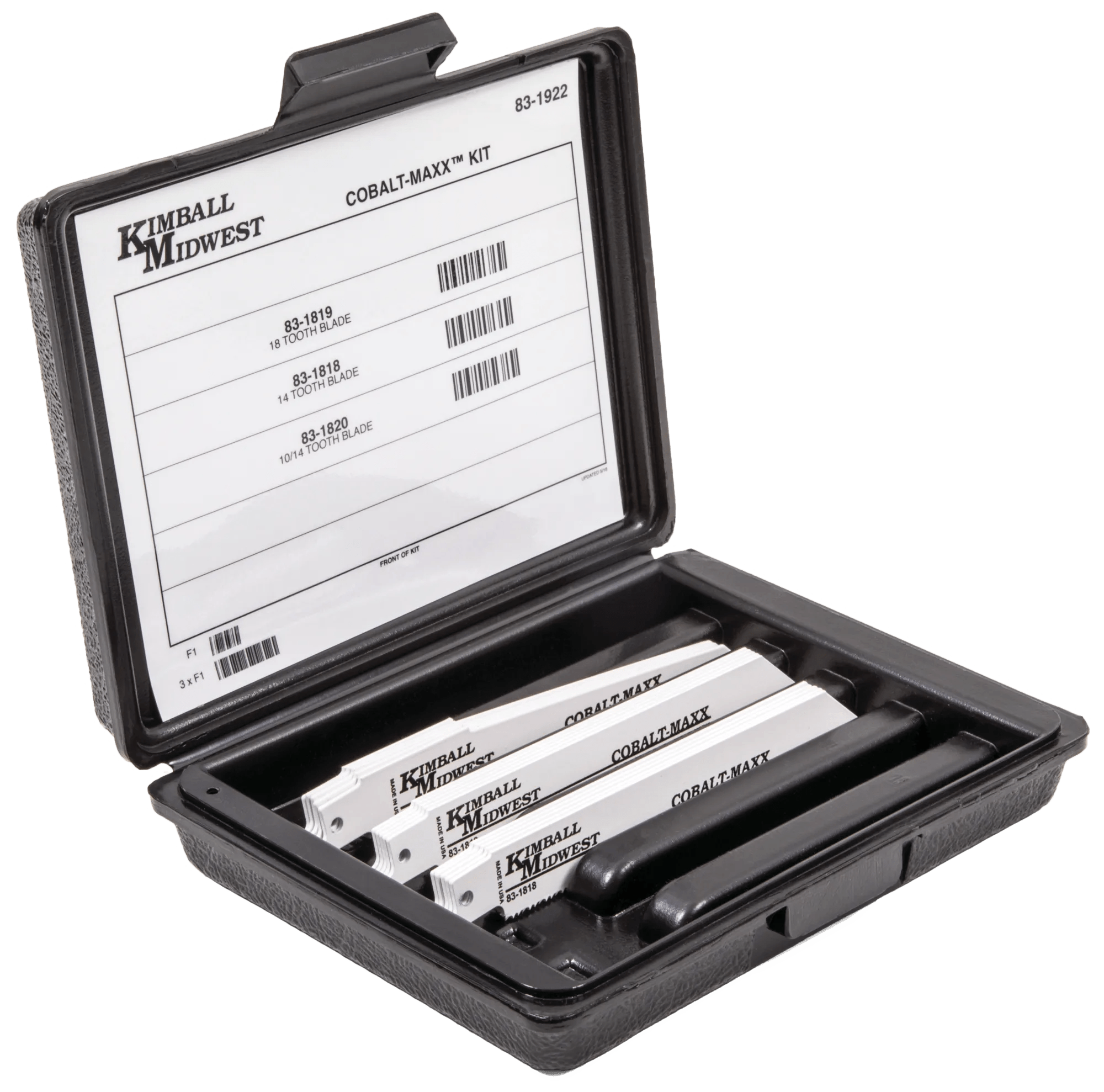 Cobalt-Maxx™ Heavy Duty Reciprocating Saw Blade Kit