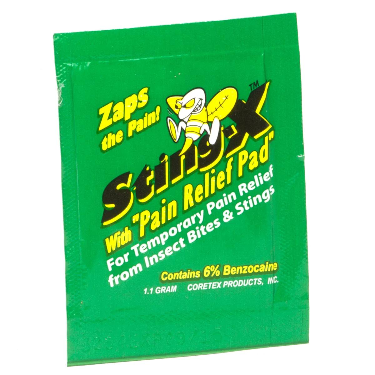 StingX Pad Treatment