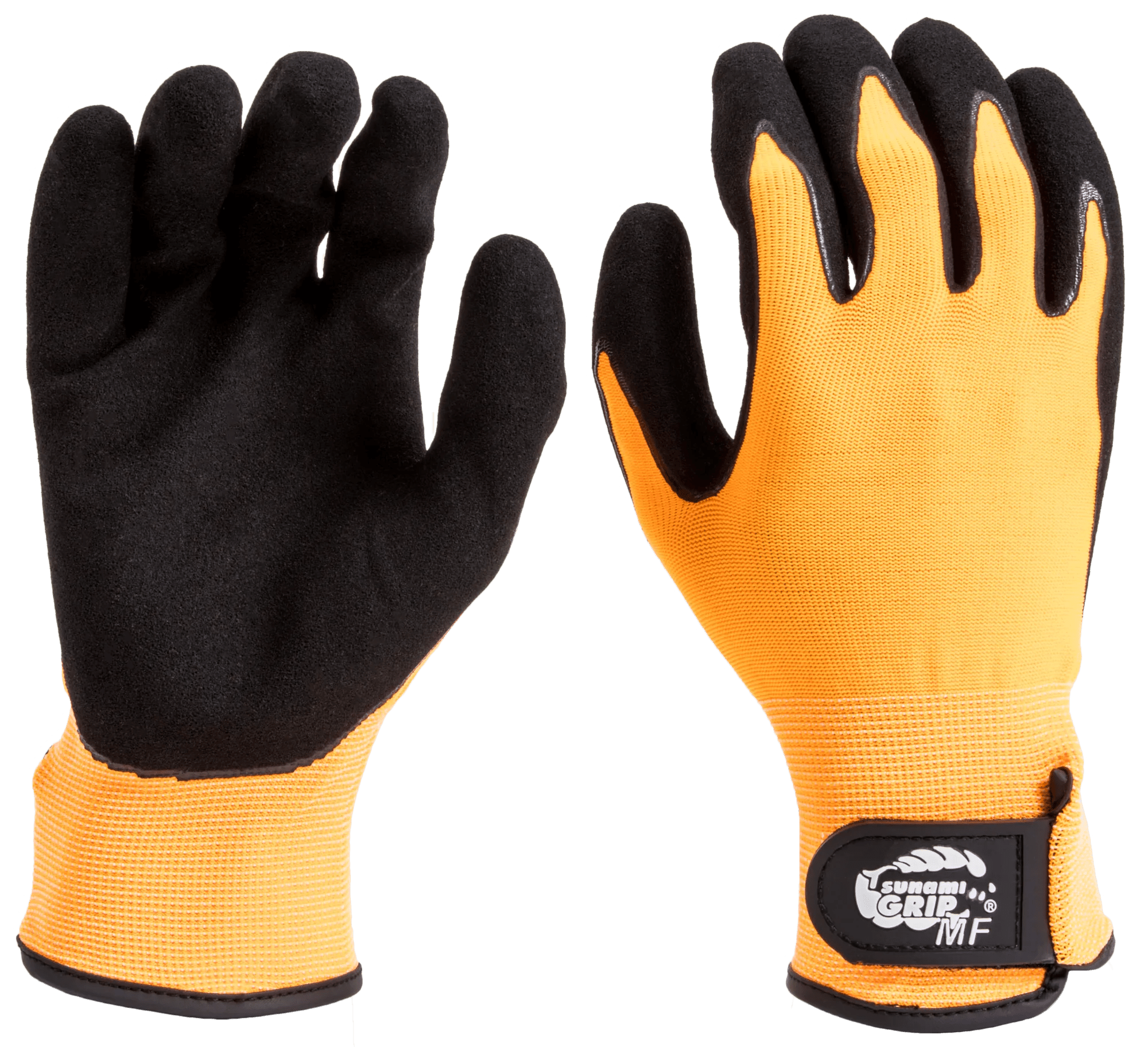 Wrist Grip Nitrile Coated Gloves