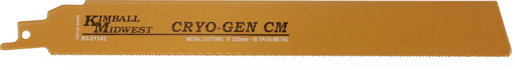 Cryo-Gen™ CM Reciprocating Saw Blade - 5 Pack