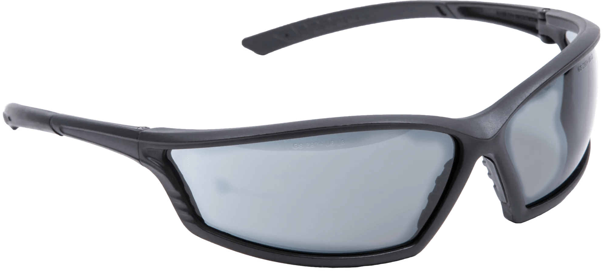 Gray Lens Zero-Mass Custom Safety Glasses