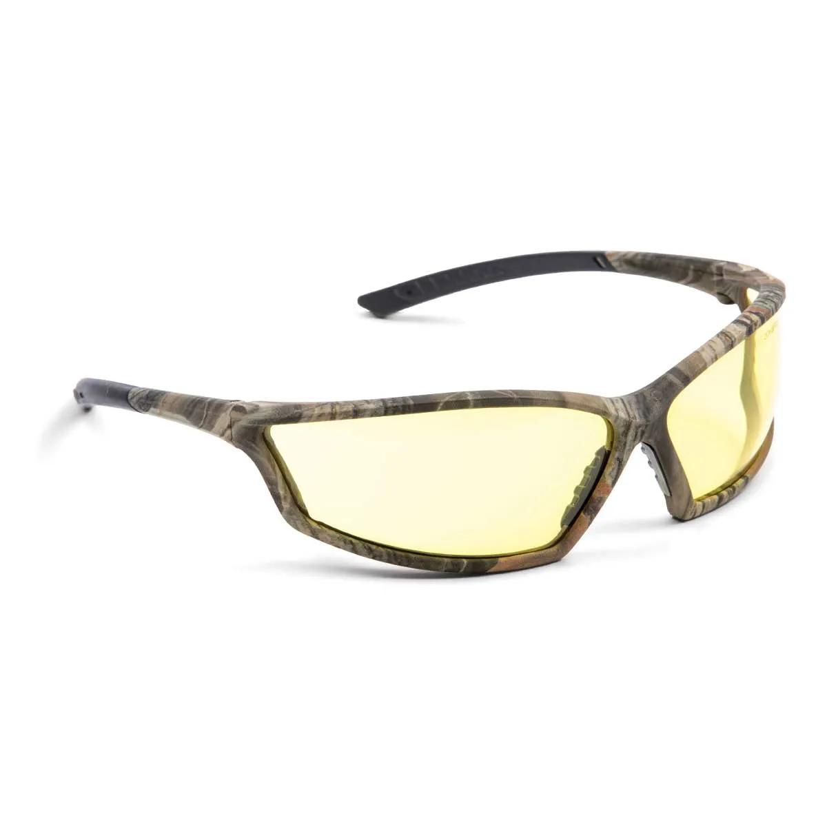 Amber Anti-Fog Lens Zero-Mass Custom Safety Glasses