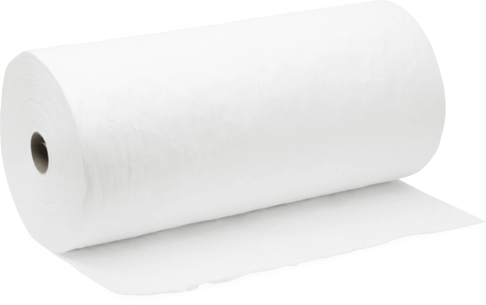 32" x 150' White Medium-Weight Absorbent Roll