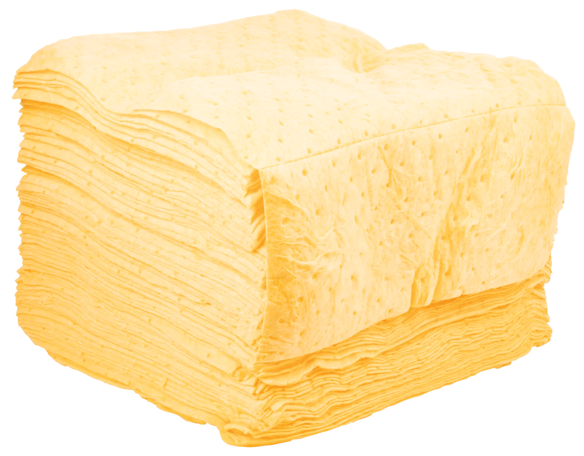 15" x 18" Yellow Chemical Absorbent Pad