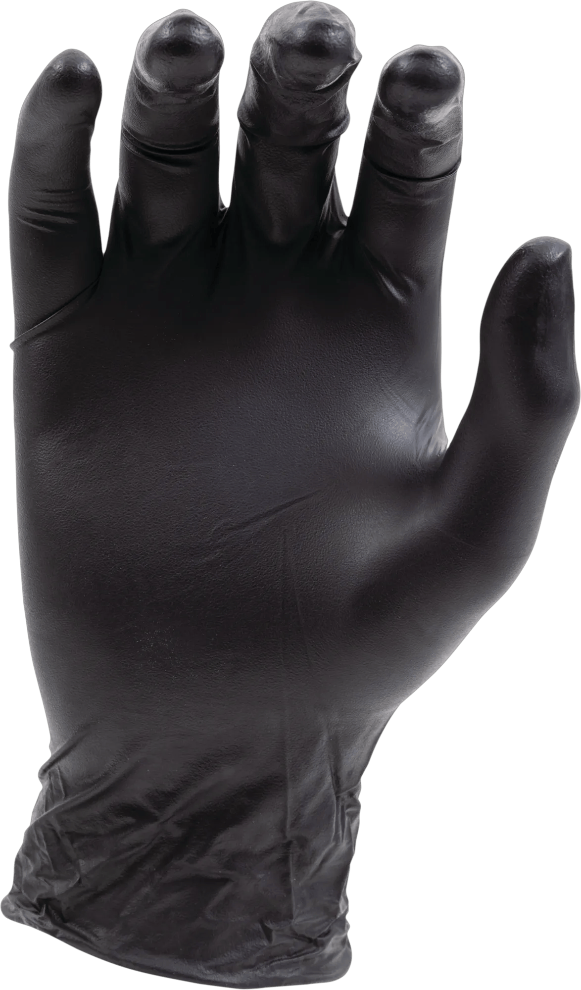 5-6 Mil Black Nitrile Gloves - X-Large - 100 Gloves