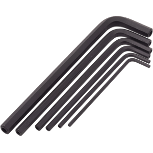 6 Piece Tamper Resistant Hex Key Wrench Set (3/32" - 3/8")