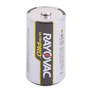 D Cell Industrial Grade Batteries - 12 Pack