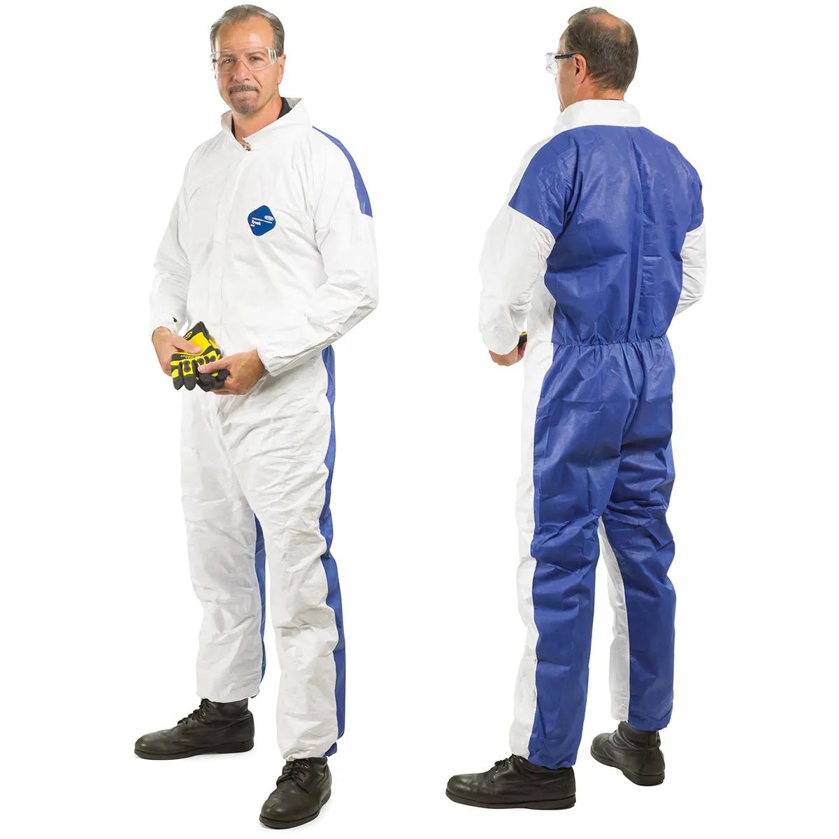 Large Tyvek® Dual Hooded Coveralls - 5 Pack