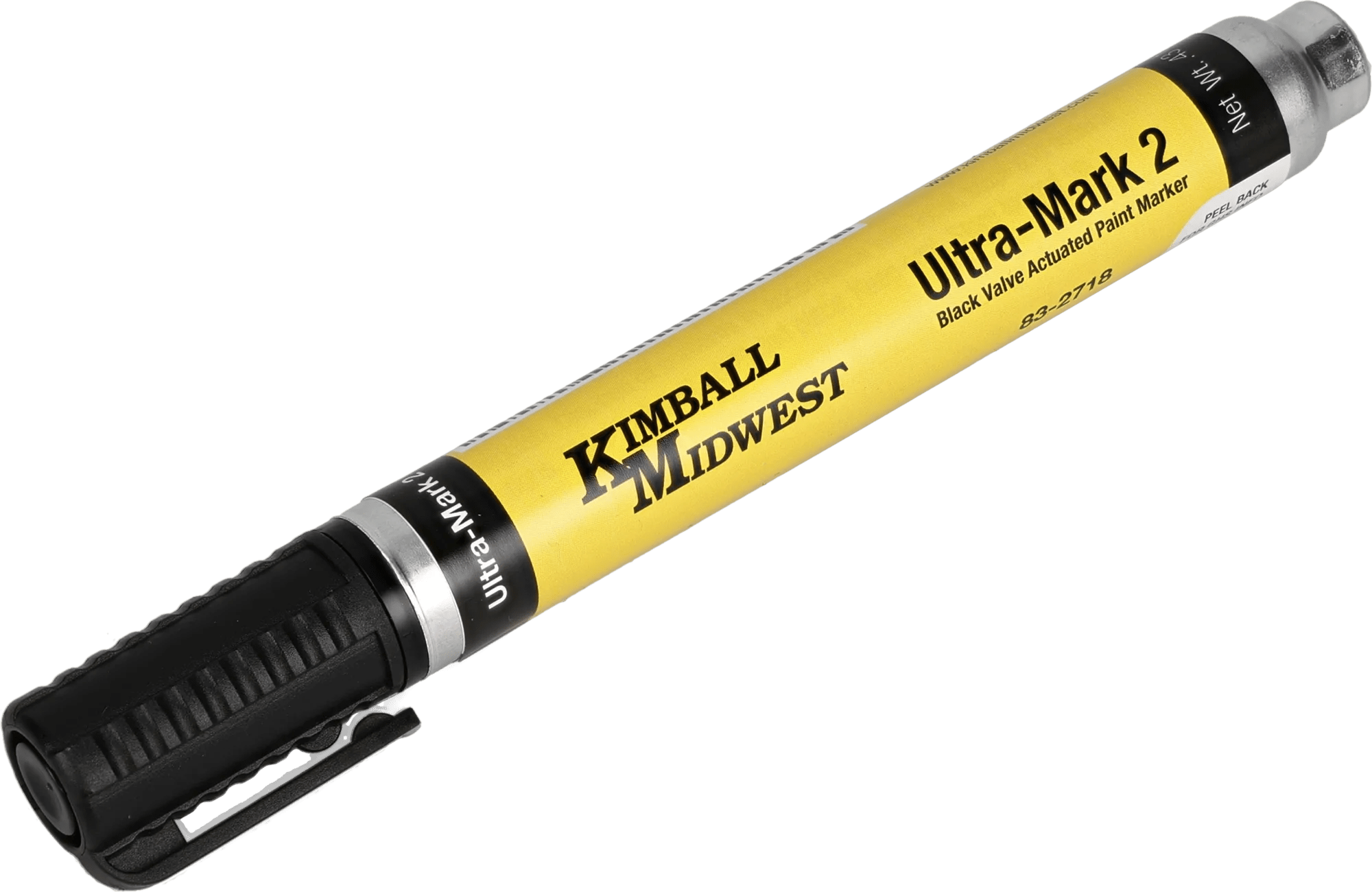Black Ultra-Mark™ 2 Valve-Actuated Paint Marker