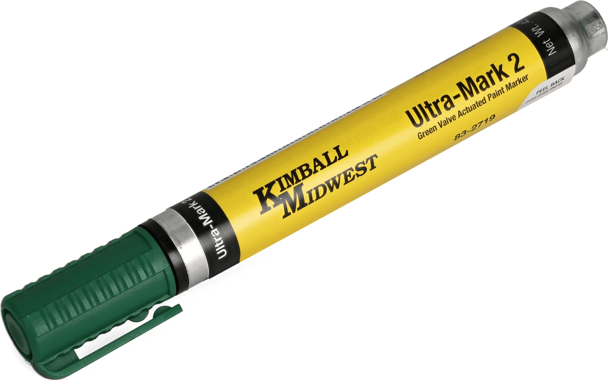 Green Ultra-Mark™ 2 Valve-Actuated Paint Marker - 12 Pack