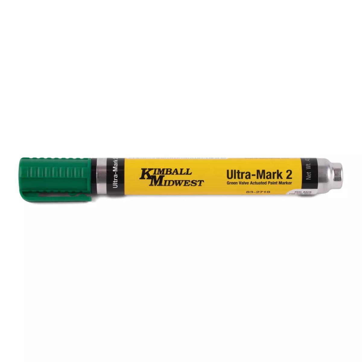 Green Ultra-Mark™ 2 Valve-Actuated Paint Marker