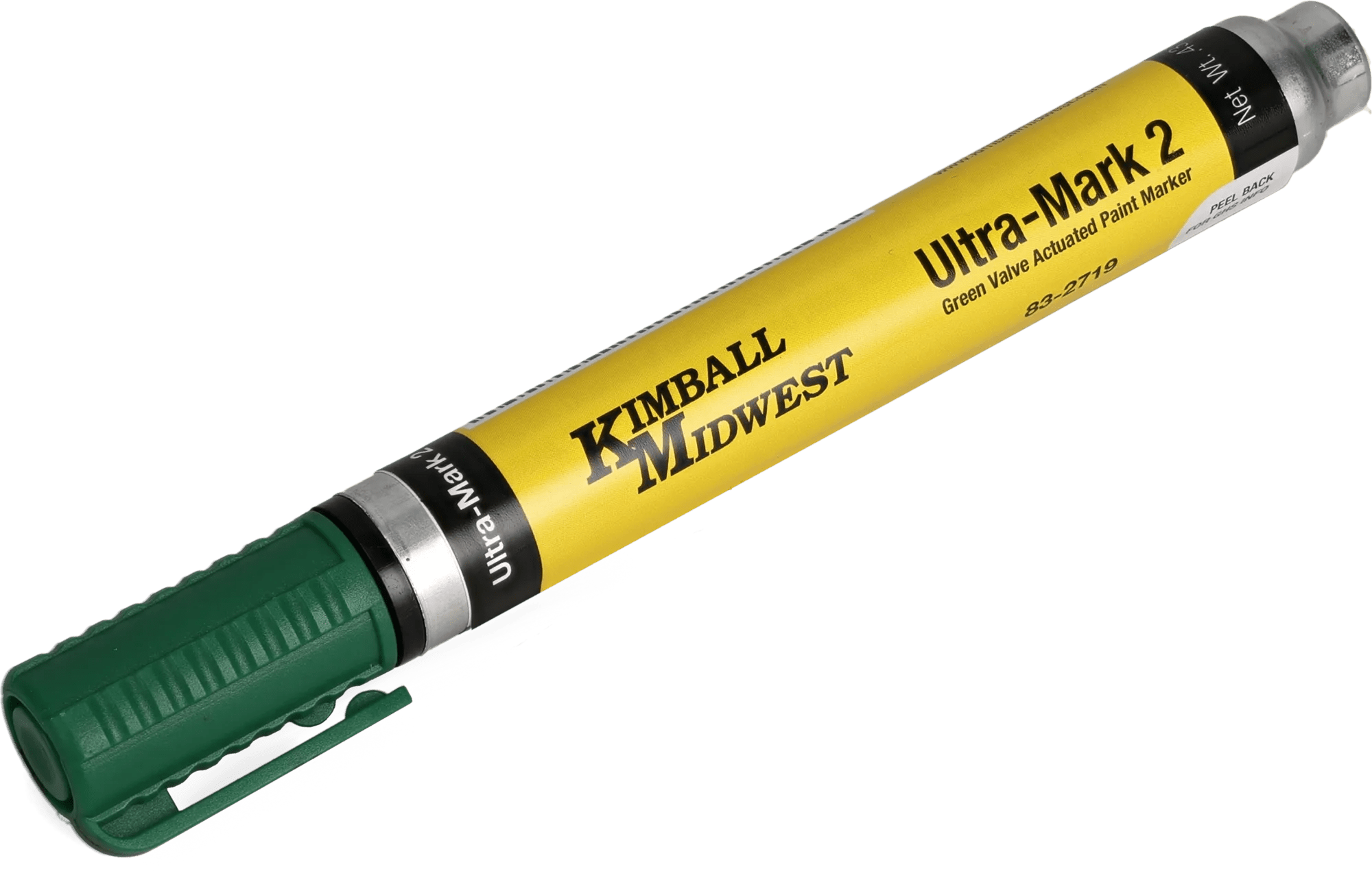 Green Ultra-Mark™ 2 Valve-Actuated Paint Marker