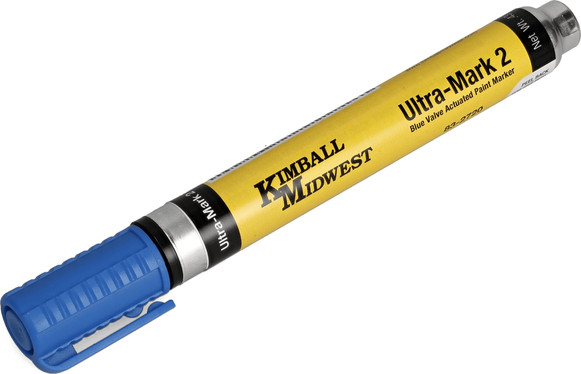 Blue Ultra-Mark™ 2 Valve-Actuated Paint Marker - 12 Pack