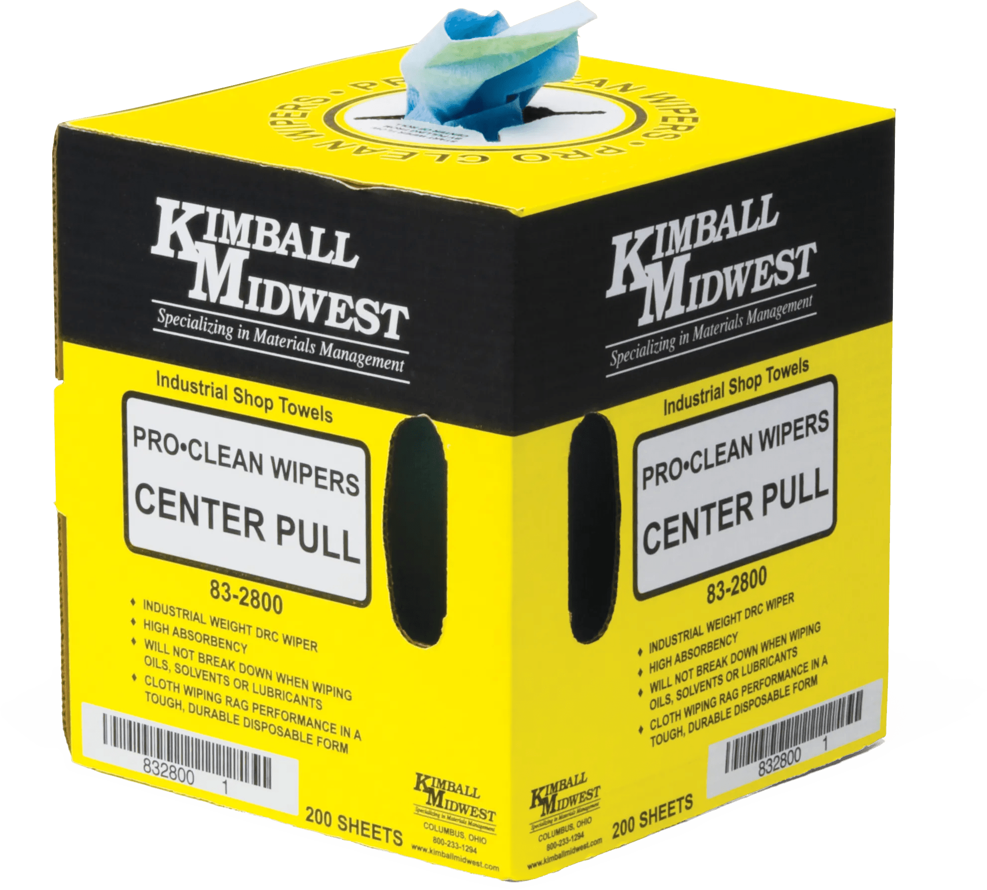 Pro-Clean™ Wipers Center Pull Box