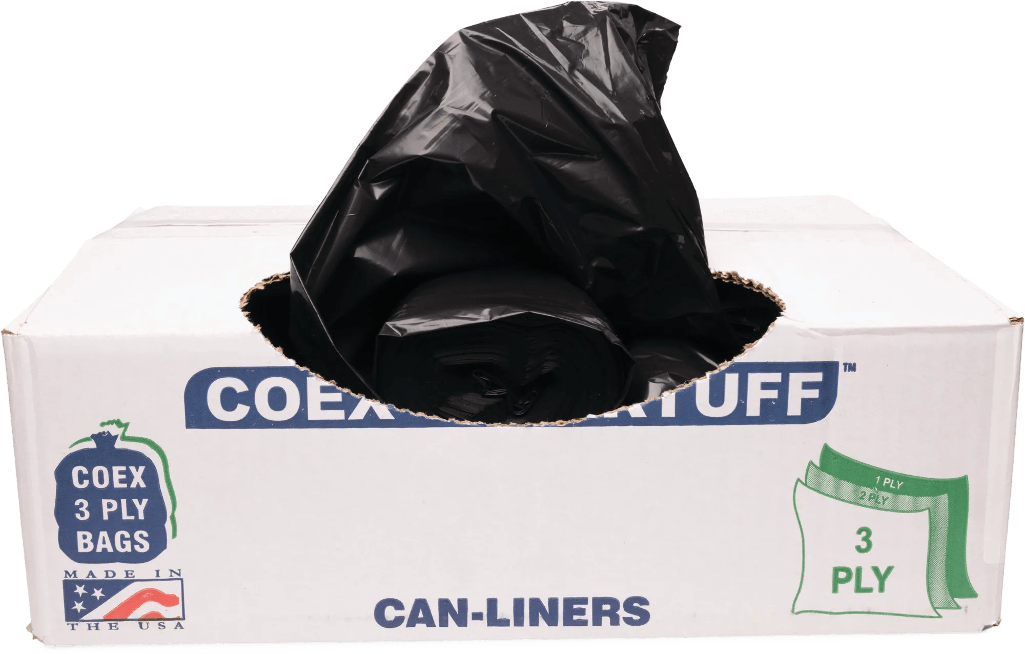 80% Recycled High-Strength Can Liners