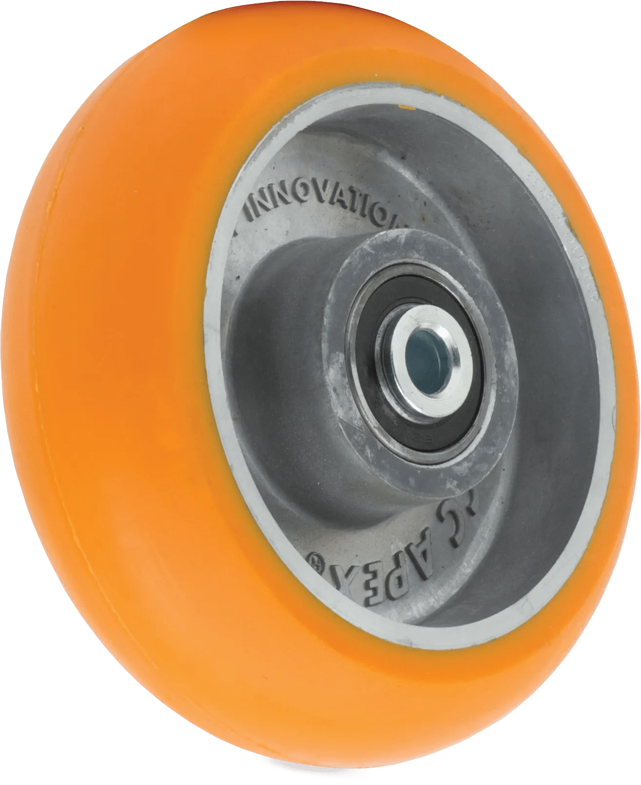 6" x 2" Heavy Duty Aluminum Polyurethane Caster Wheel