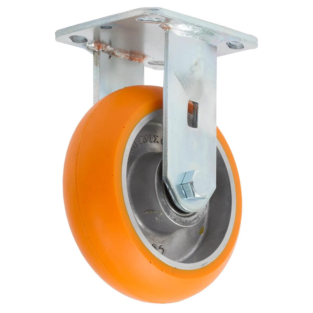 2" Heavy Duty Aluminum Polyurethane Rigid Caster