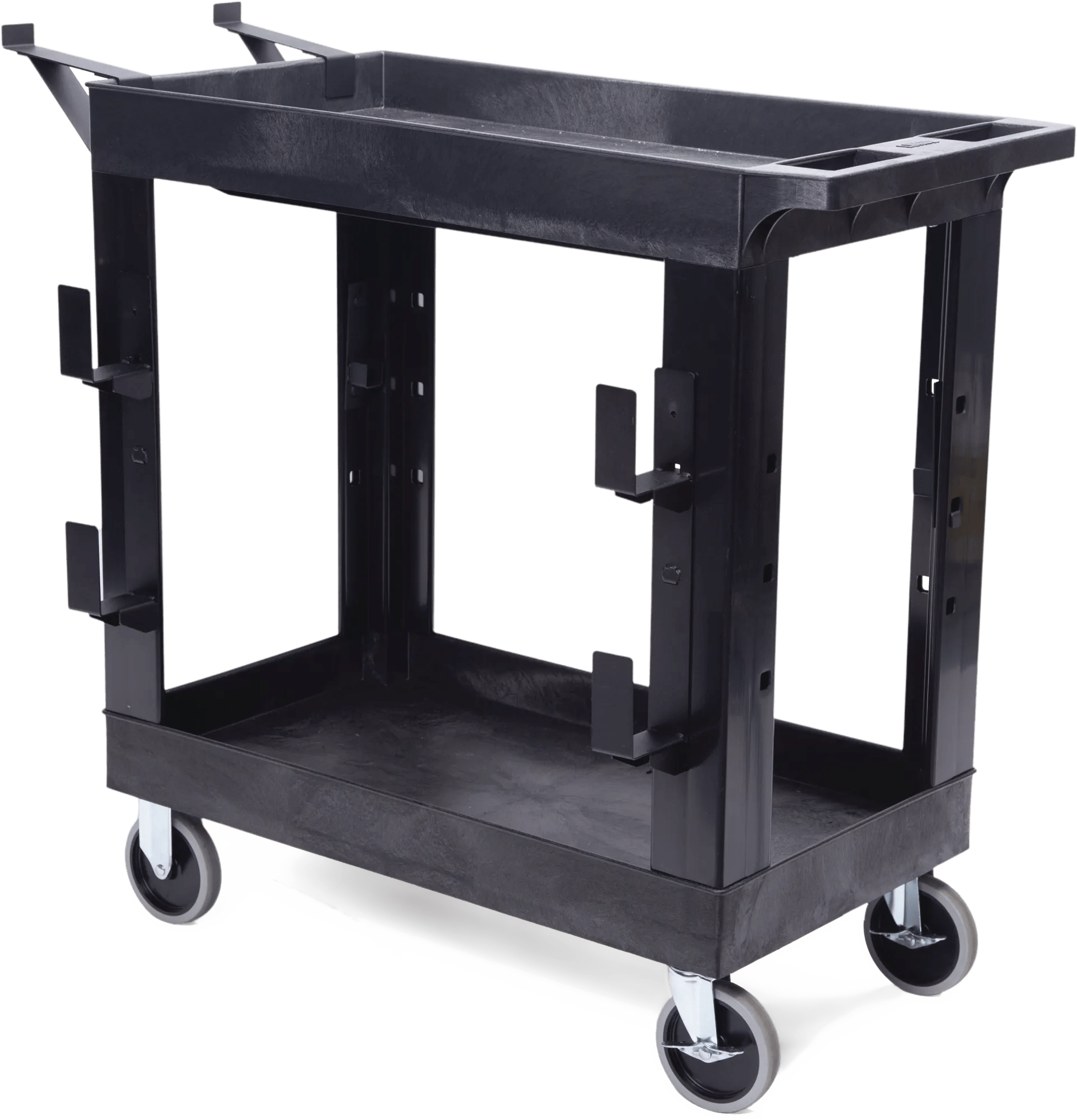 Heavy-Duty Utility Cart with Ladder Holder