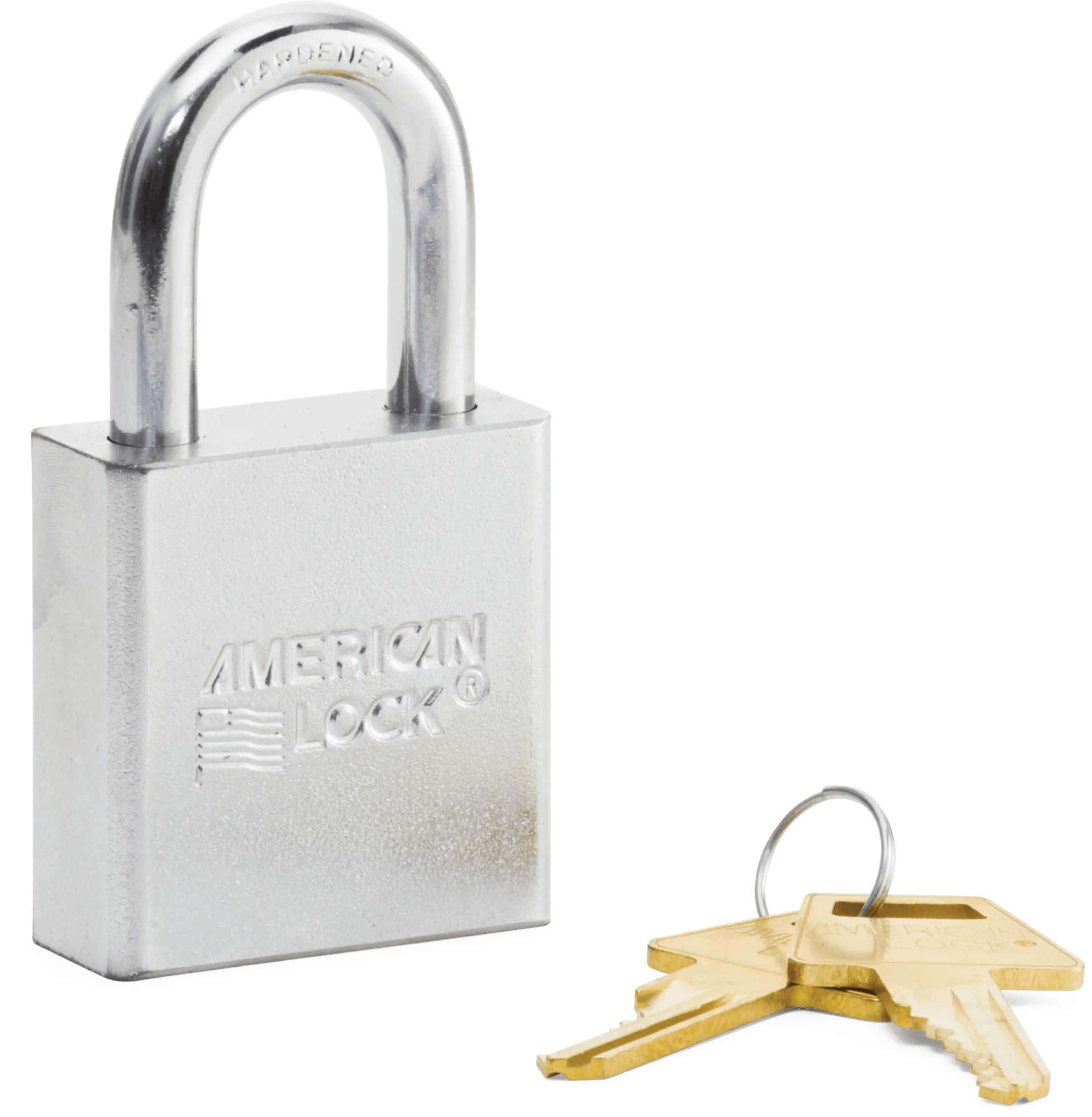 5/16" High Security Professional Steel Stain Chrome Plated Padlock