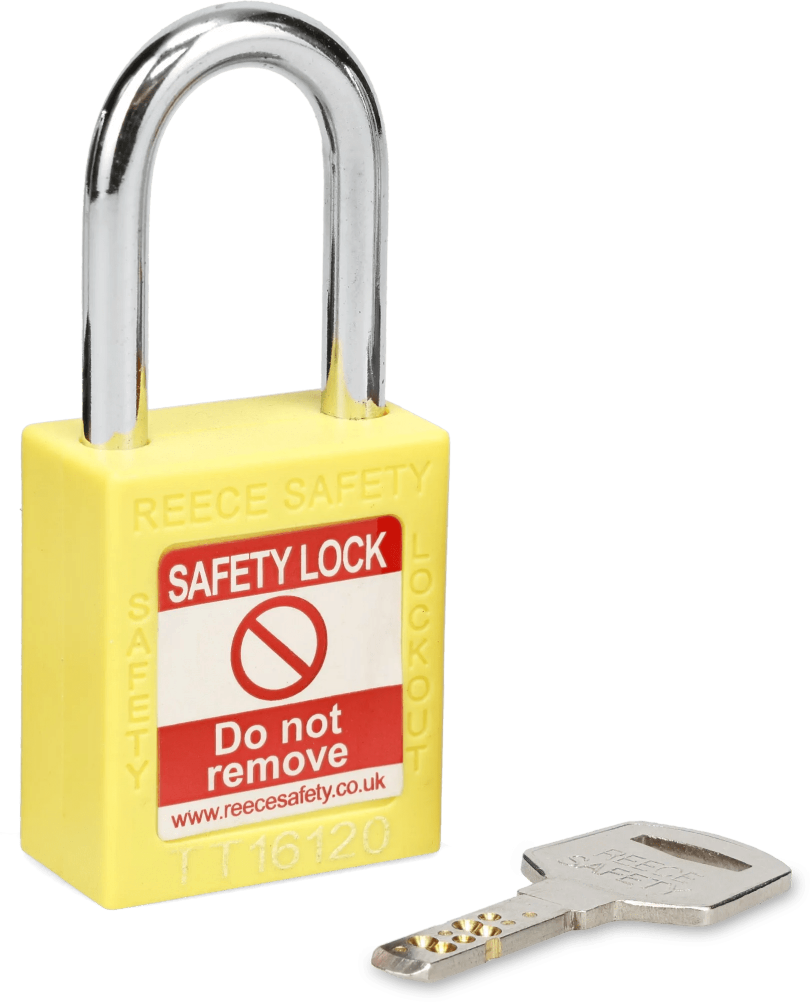 Yellow Nylon Lockout Padlock