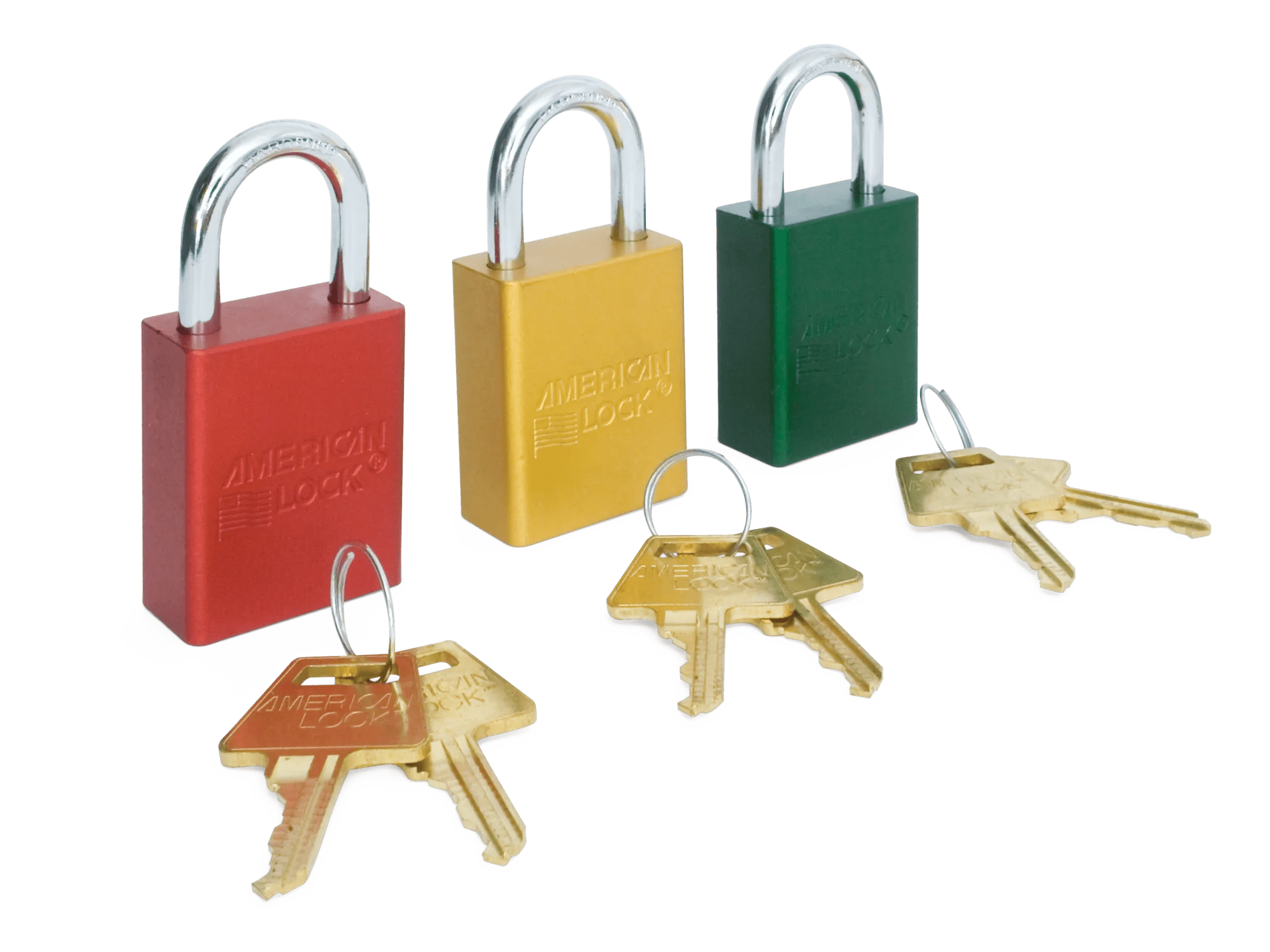 Color 1/4" Padlocks