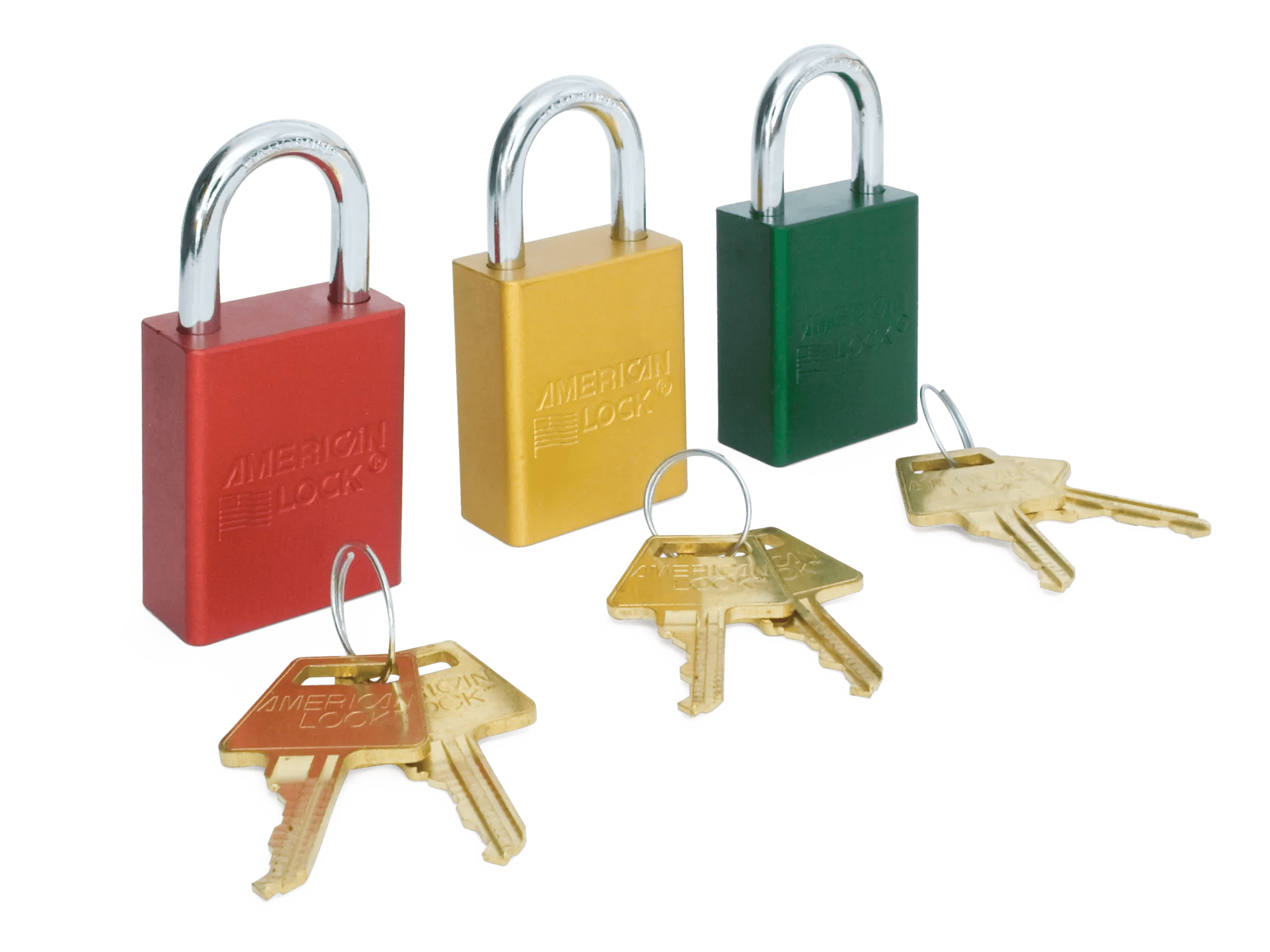 1/4" Red Padlock