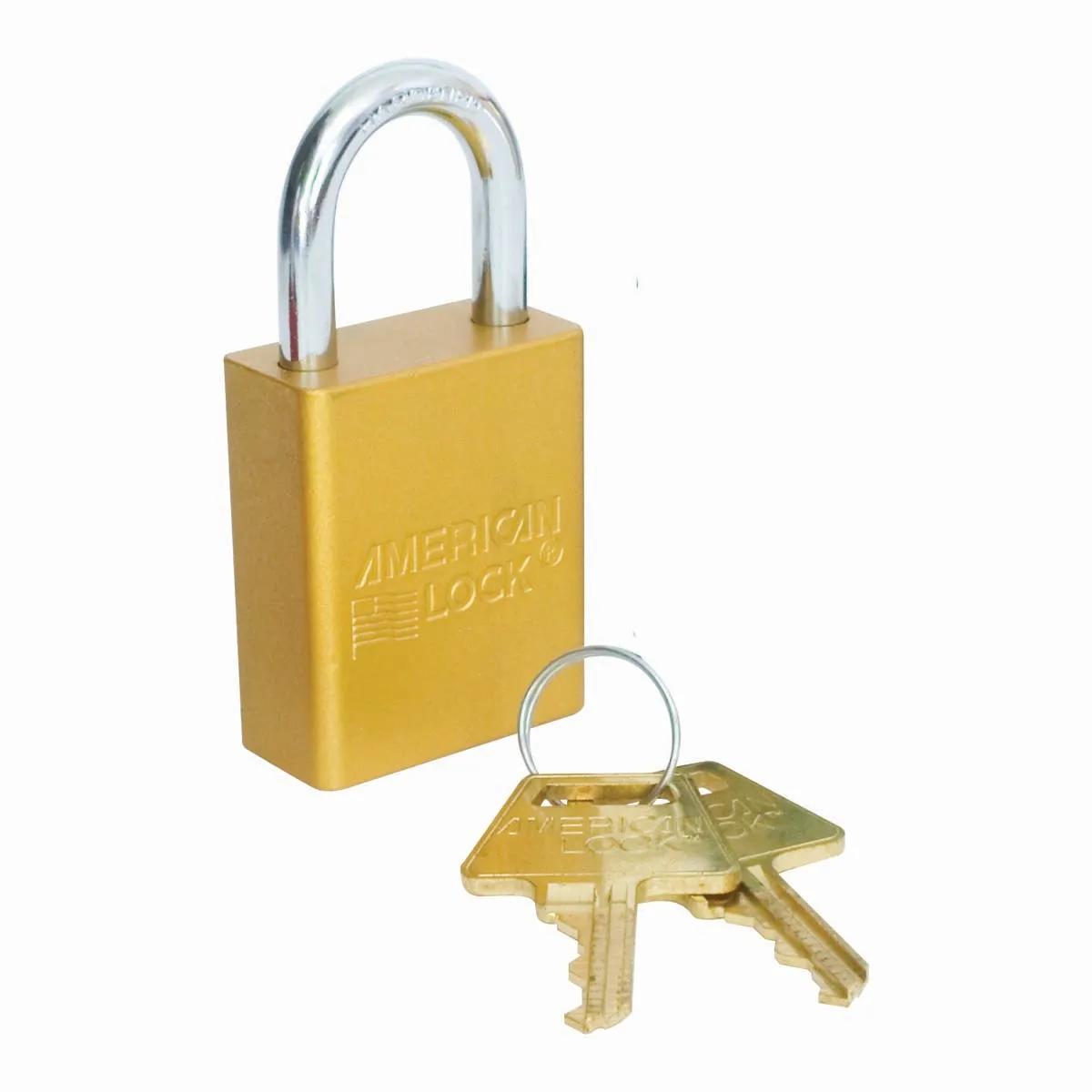 1/4" Gold Padlock