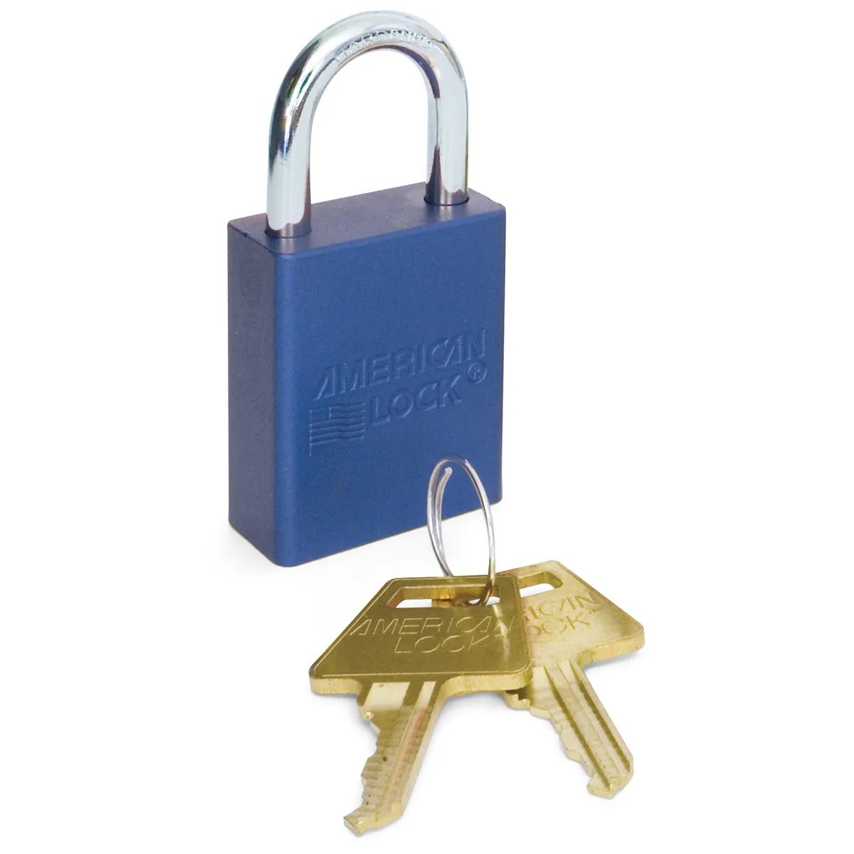 1/4" Blue Padlock