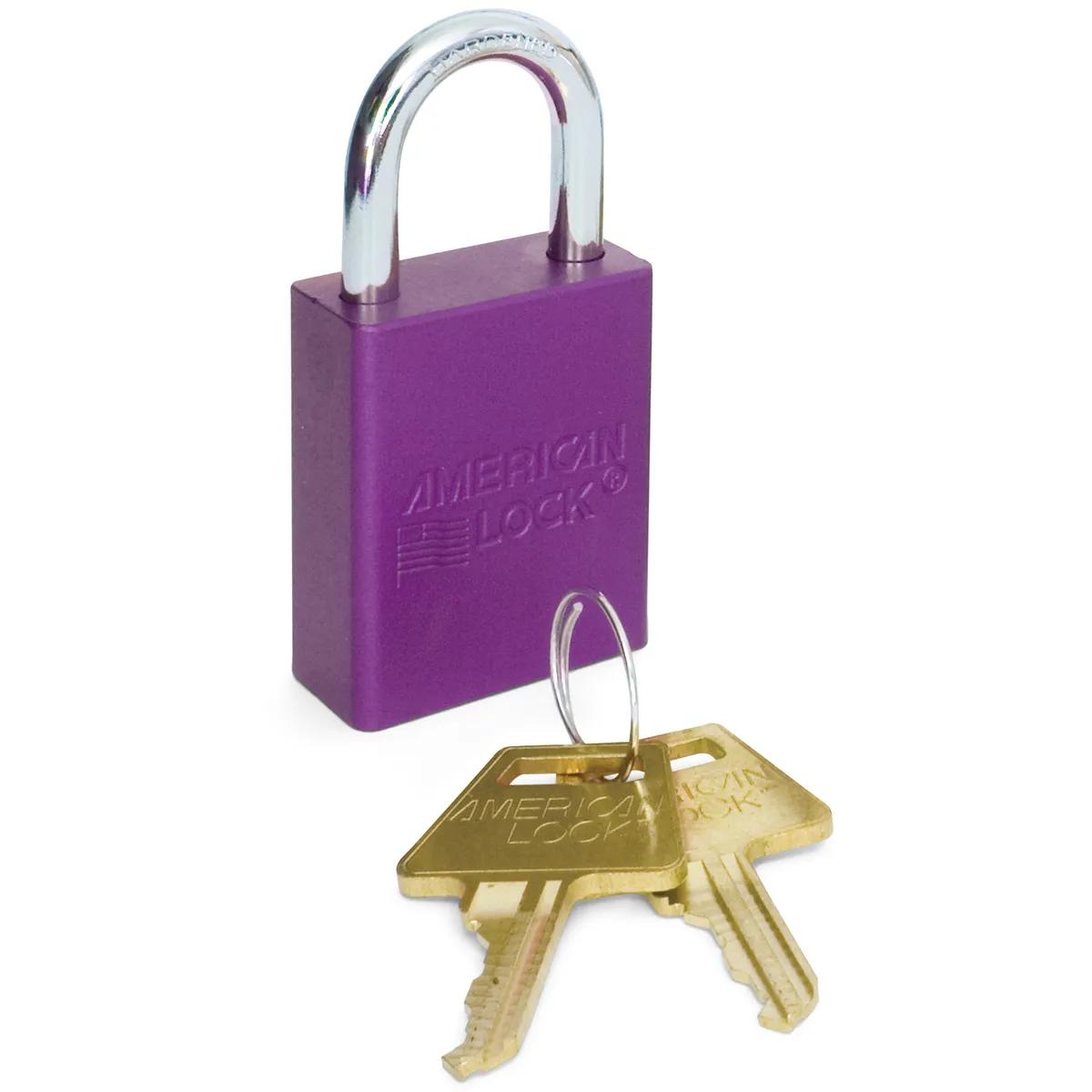 1/4" Purple Padlock