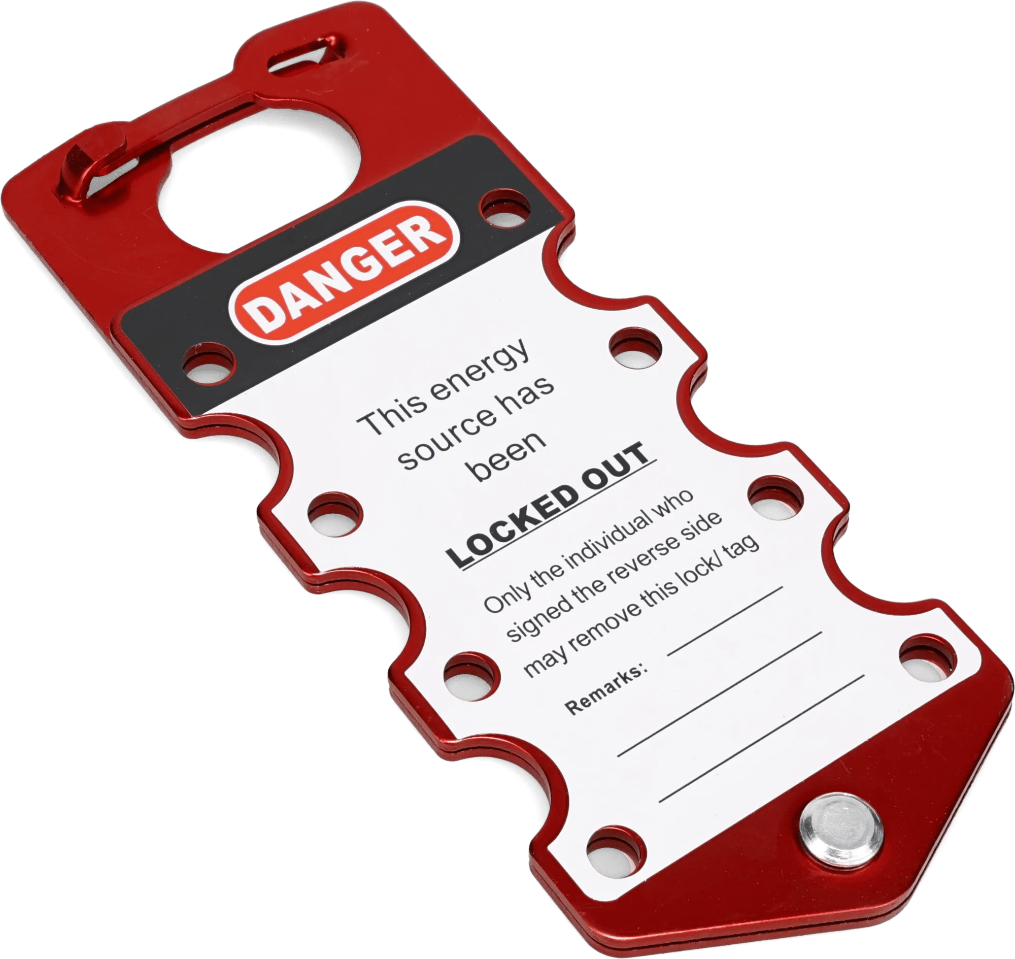 Combined Hasp & Tags