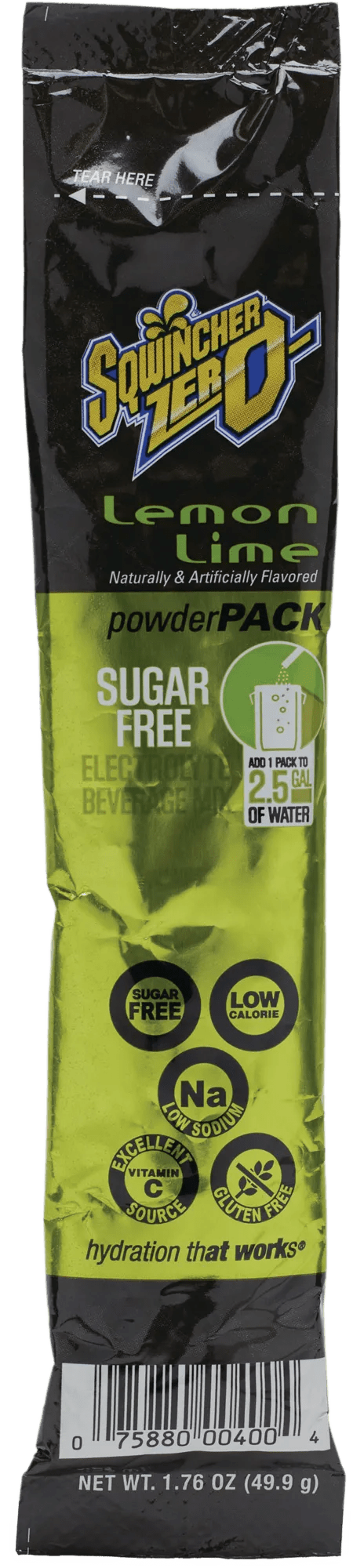 Sqwincher 2.5 Gallon Sugar Free Lemon-Lime Powder - 4 Pack