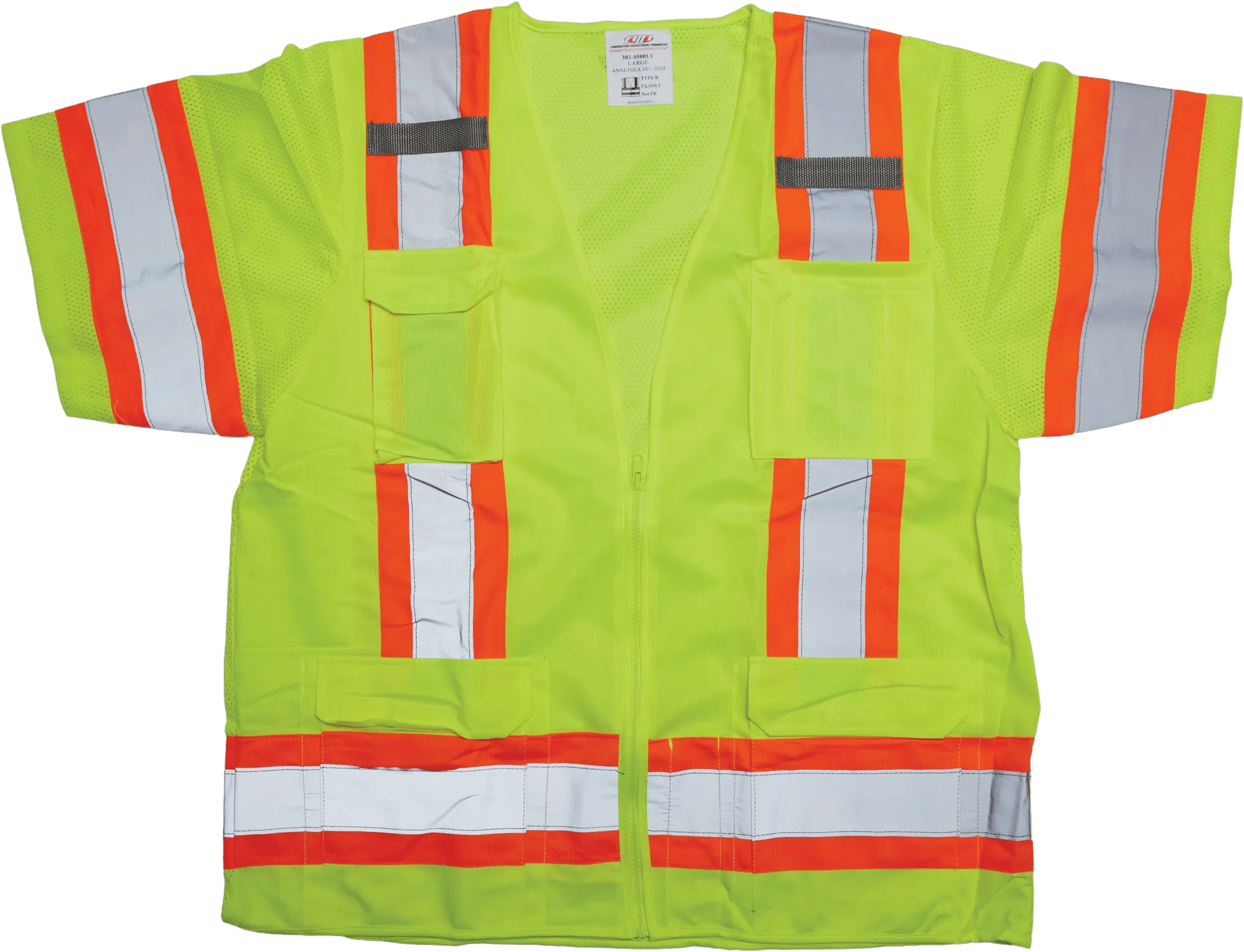 Type R, Class III Men's Surveyor's Vest - Small