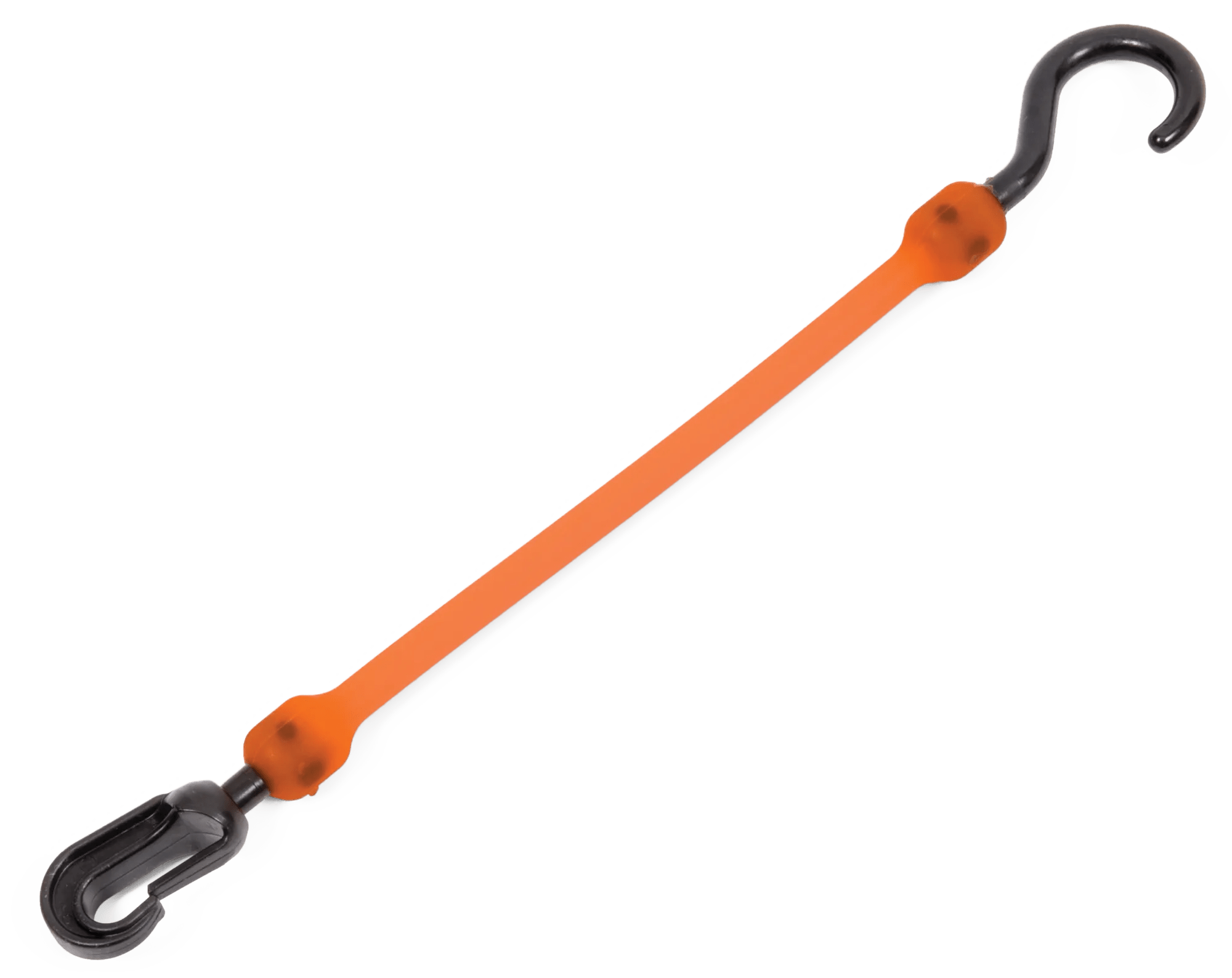 9" Safety Orange Fixed End Tarp Strap