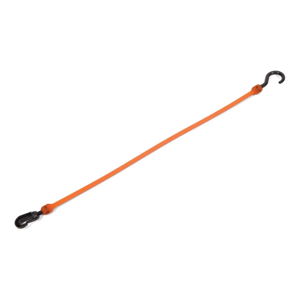 20" Safety Orange Fixed End Tarp Strap
