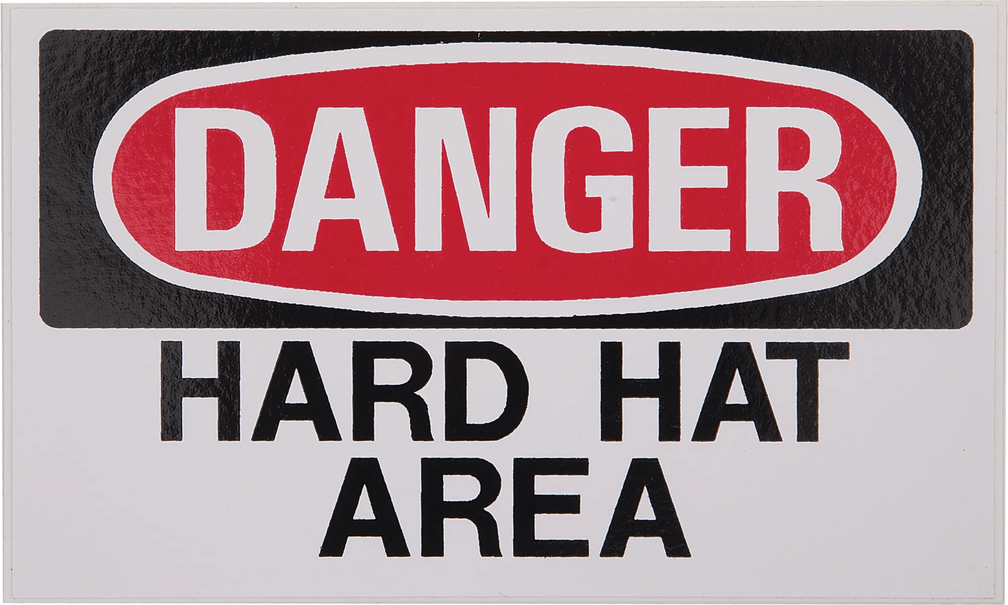 Danger Self-Adhesive Vinyl Safety Signs
