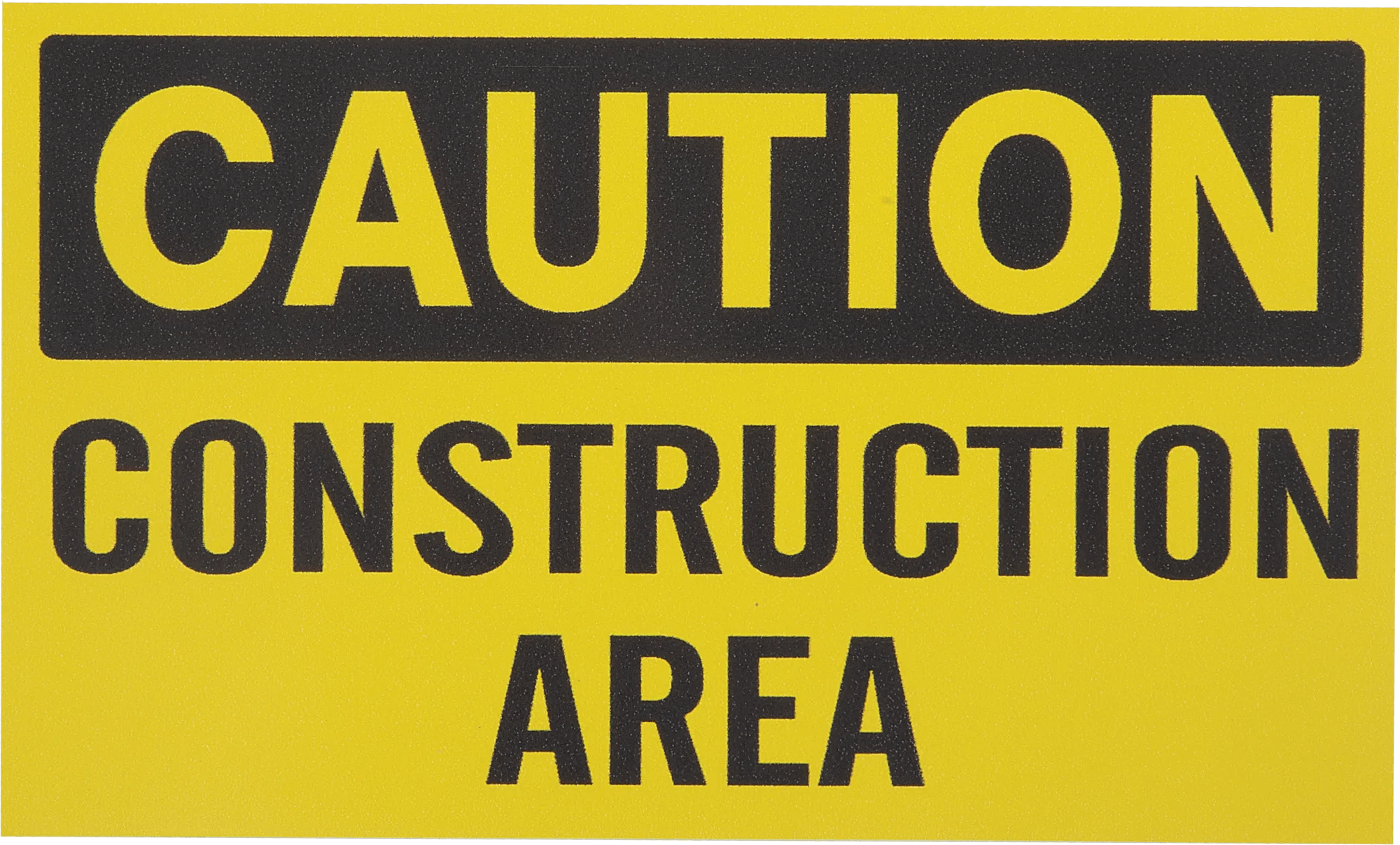 Caution Self-Adhesive Vinyl Safety Signs