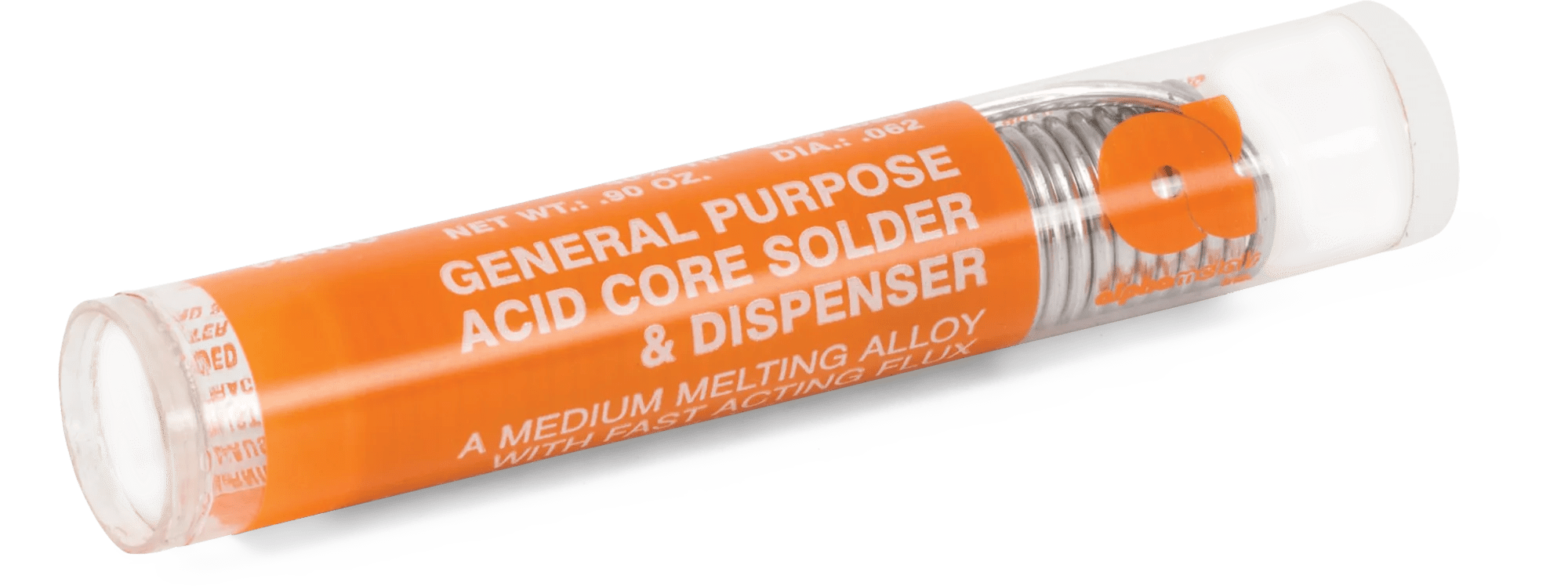 40/60 Acid Core Solder, 1/8"