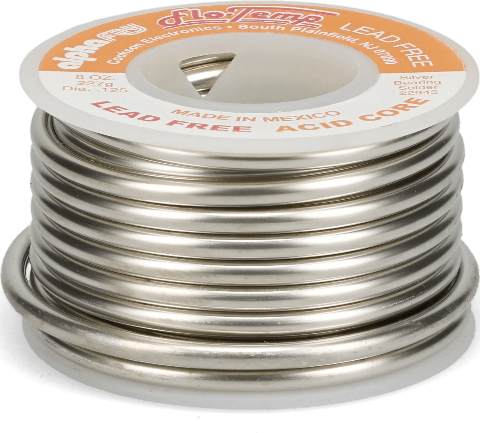1/8" Lead Free Acid Core Solder