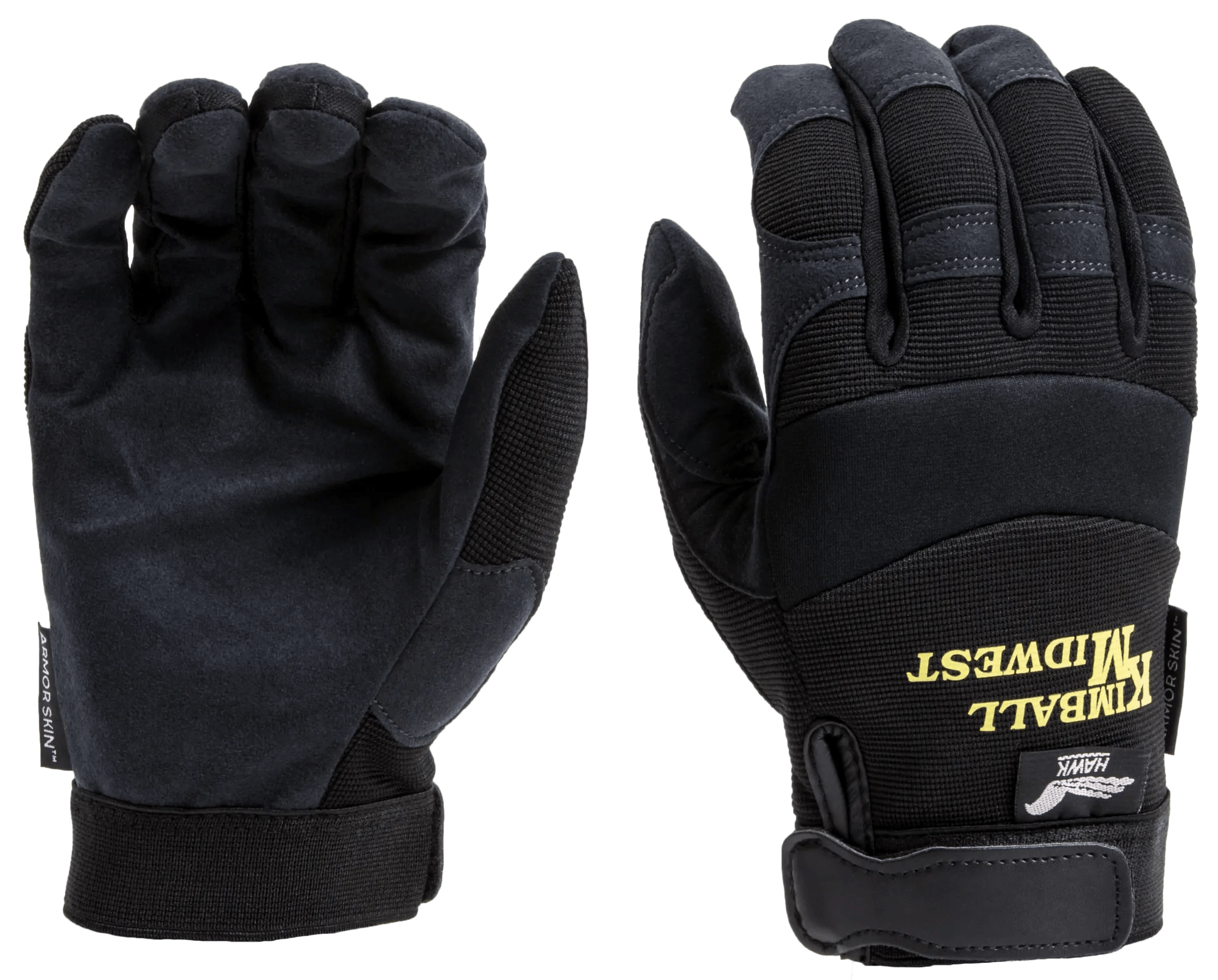 Armor Skin™ Black Mechanic's Gloves - X-Large - 1 Pair