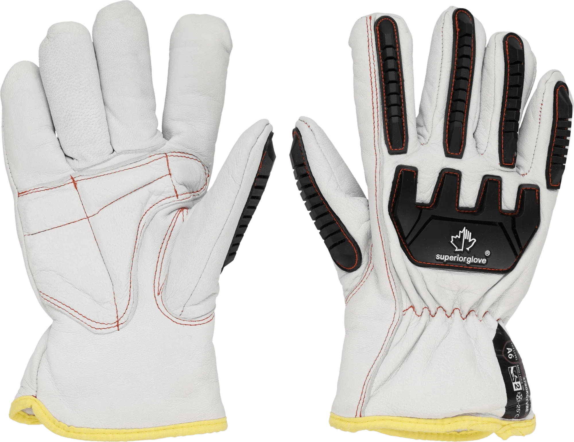 Leather Cut Resistant Cold Weather Gloves