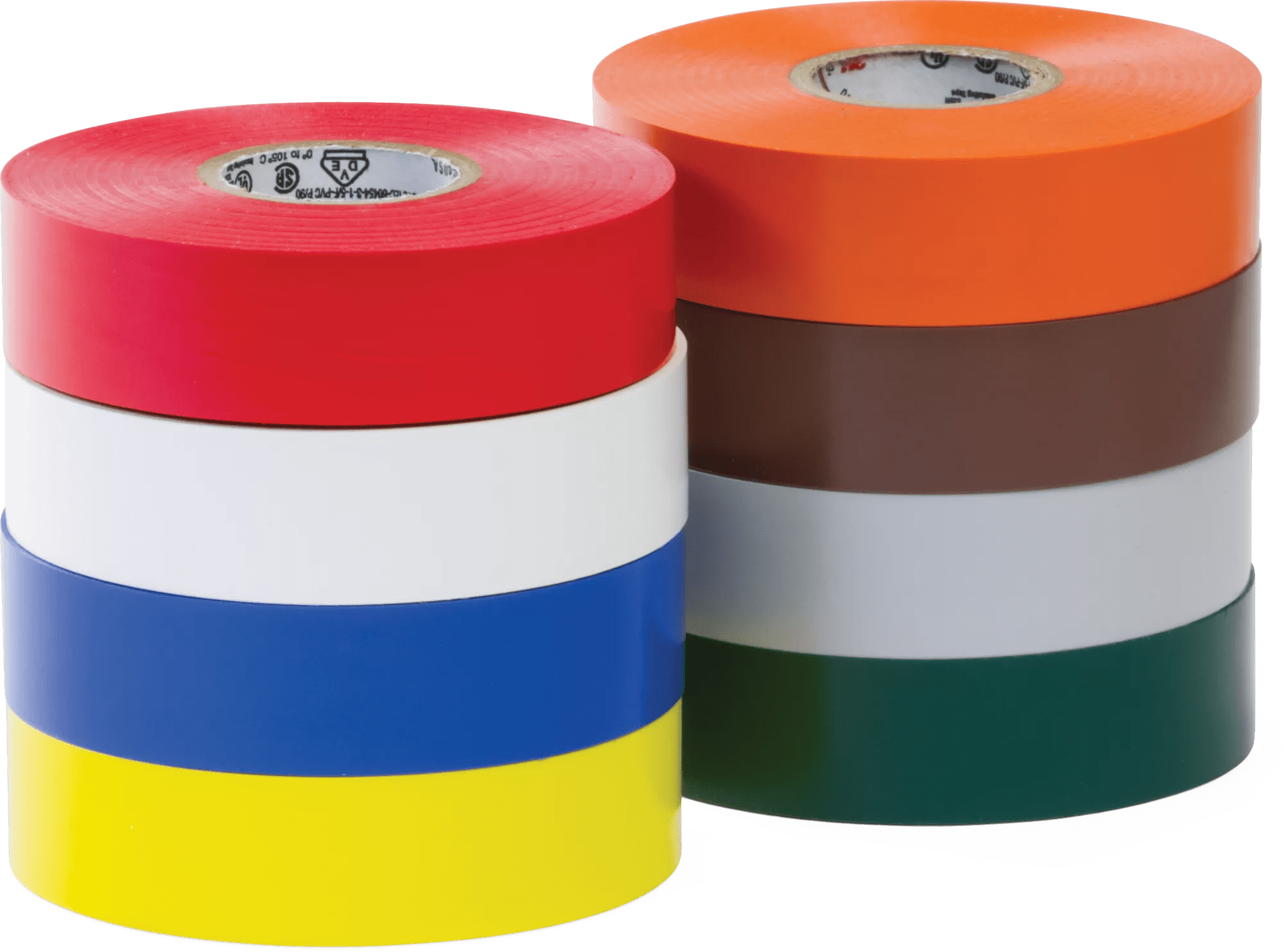 White 3M™ 35 Color Coded Electrical Tape