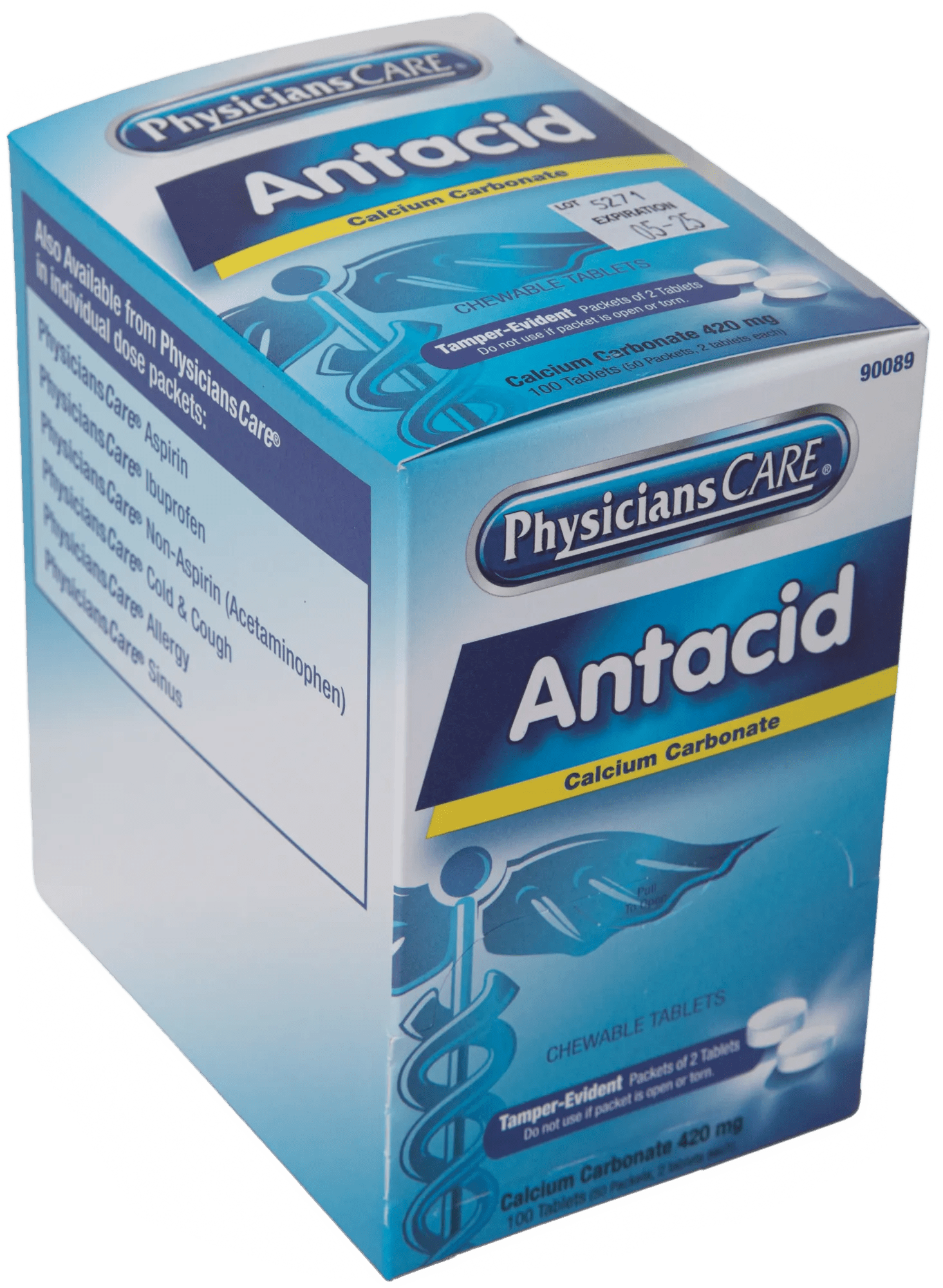 Antacid Tablets - 100 Pack