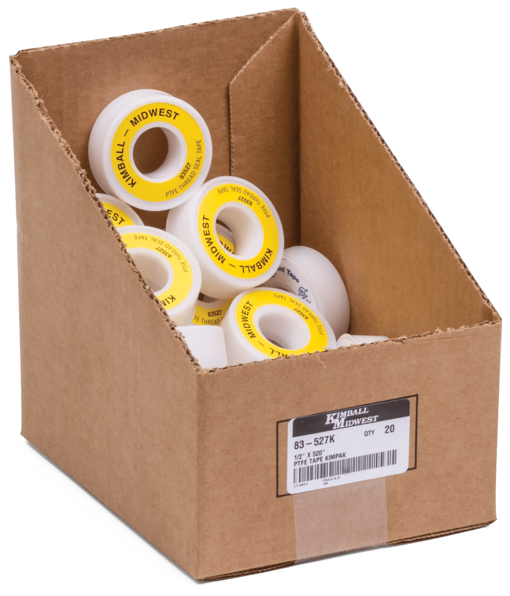 1/2" PTFE Tape - 20 Pack