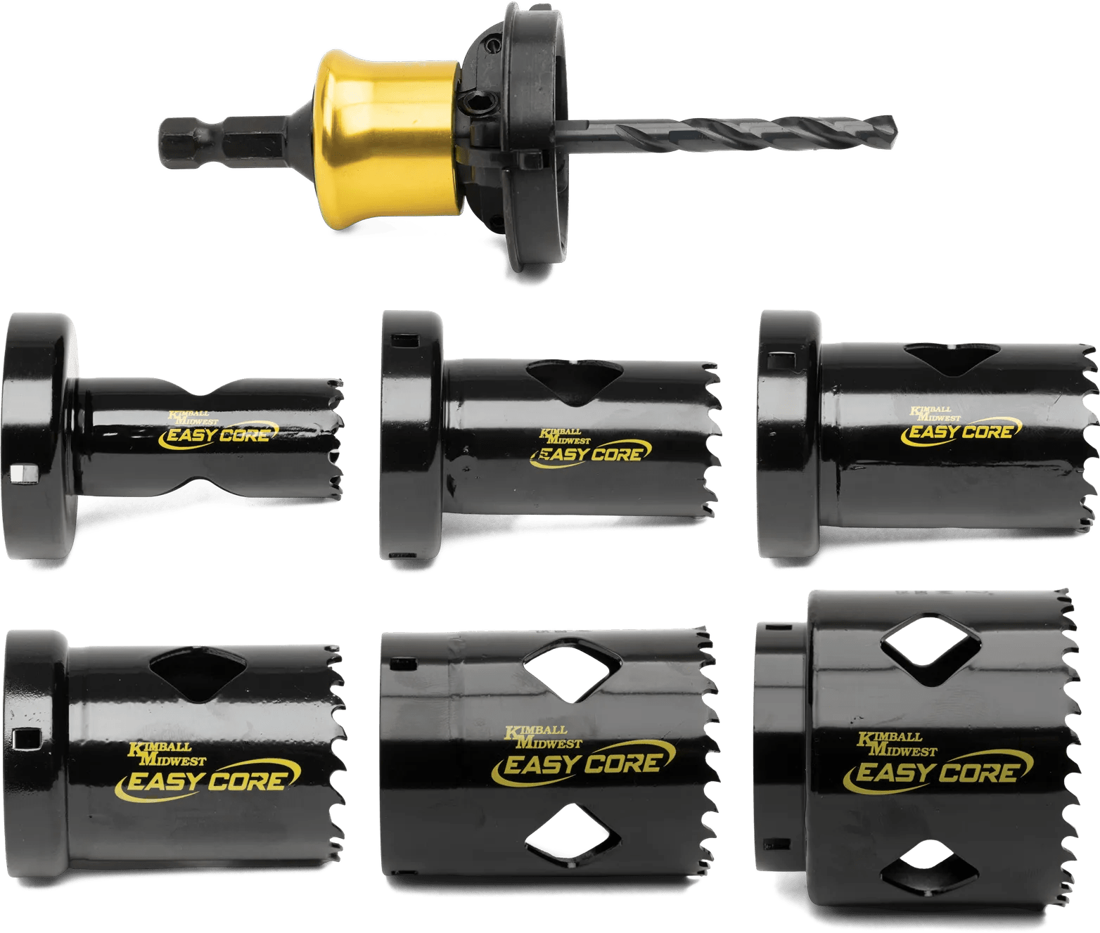 9 Piece Hole Saw Kit