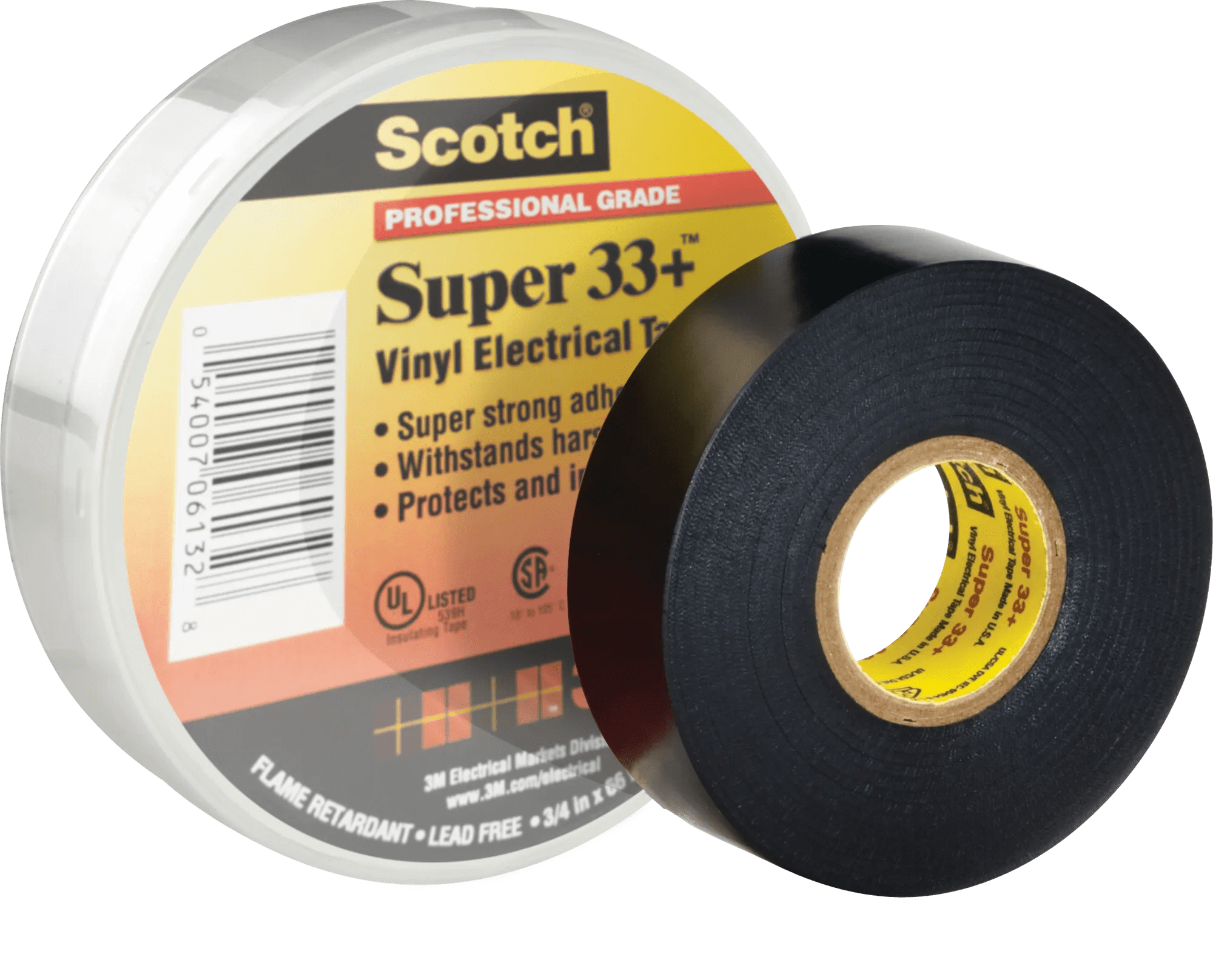 Scotch® Super 33+™ Vinyl Electrical Tape