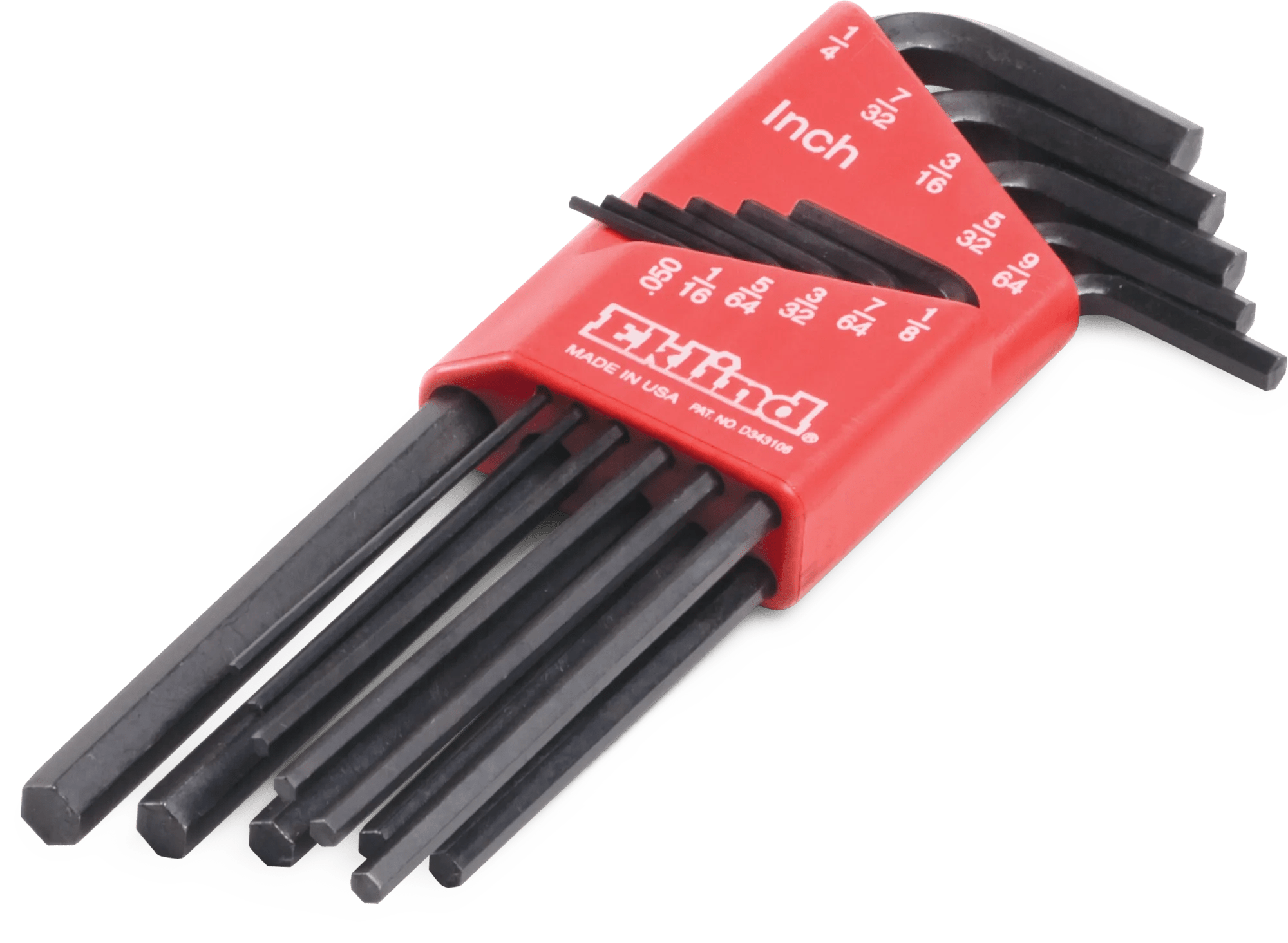 11 Pc Fractional Hex Key Arm Wrench Sets