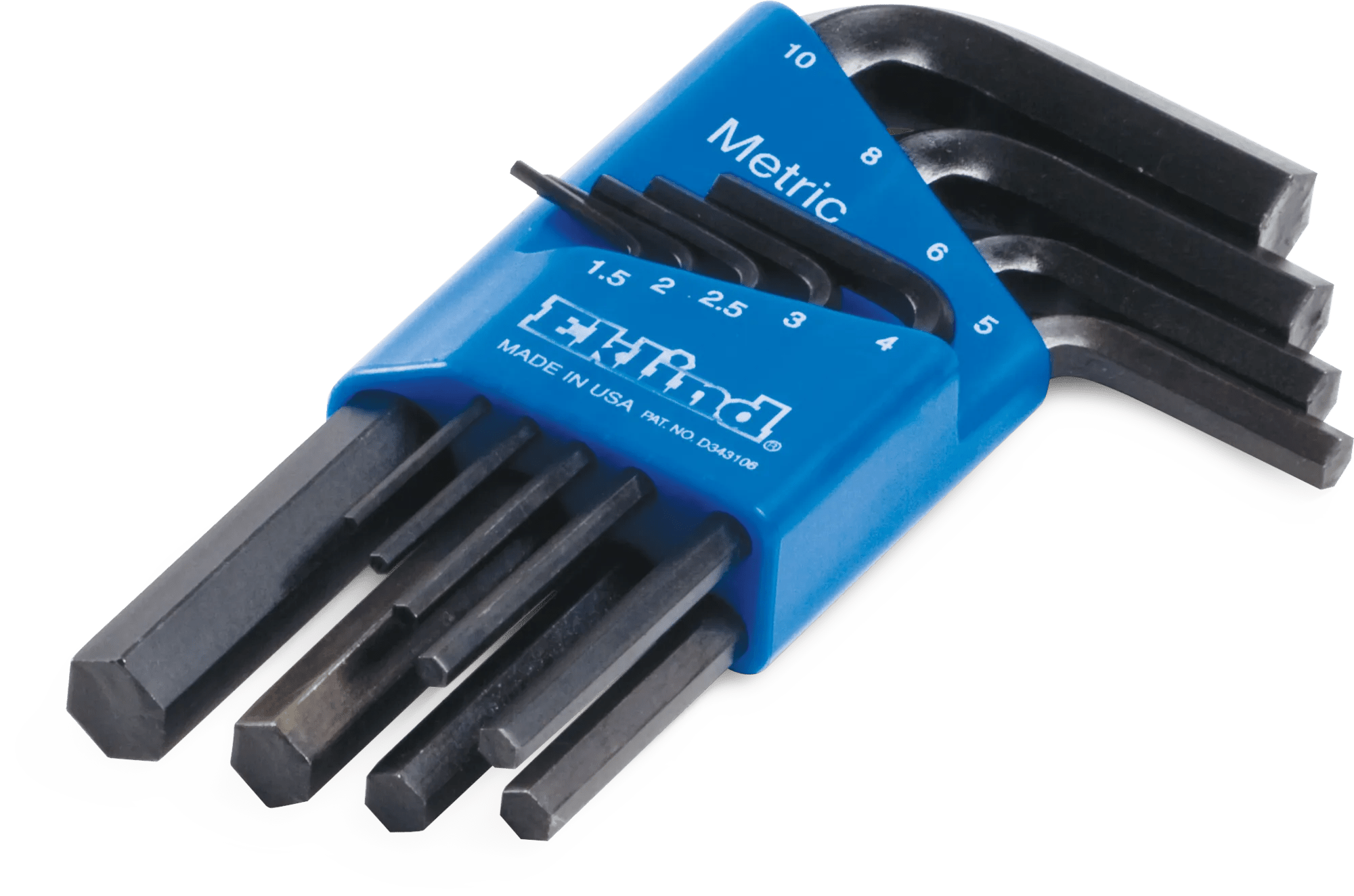 9 Piece Metric Hex Key Wrench Set
