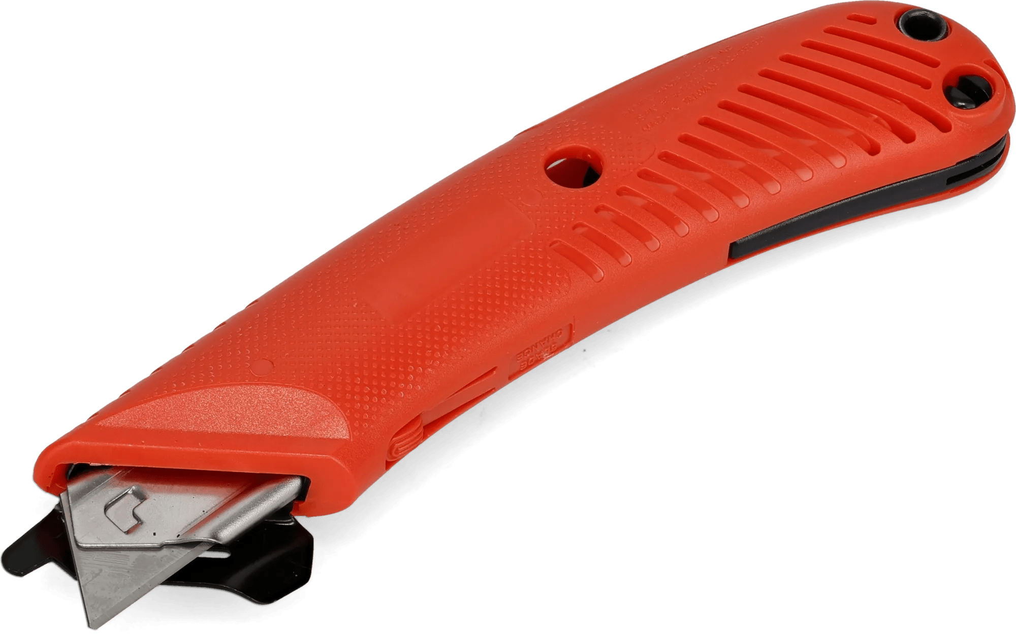3-in-1 Left Handed High Visibility Red Safety Knife